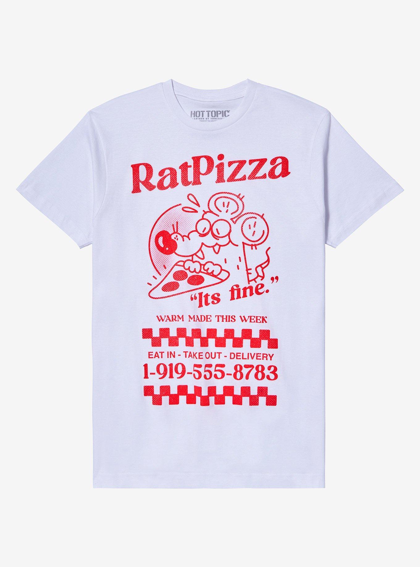 Rat Pizza T-Shirt By John Glass, , hi-res