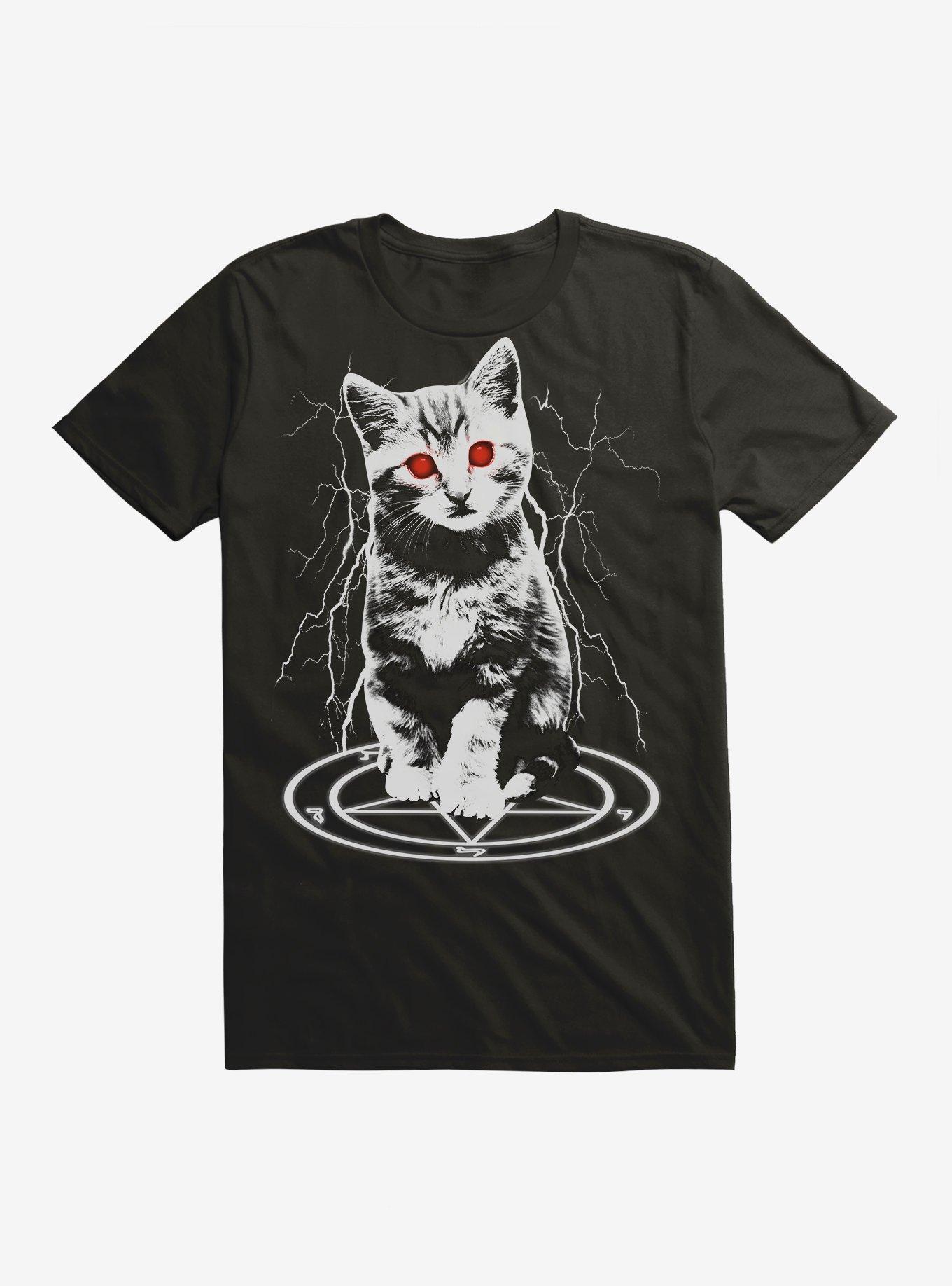 Demon Cat T-Shirt, , hi-res