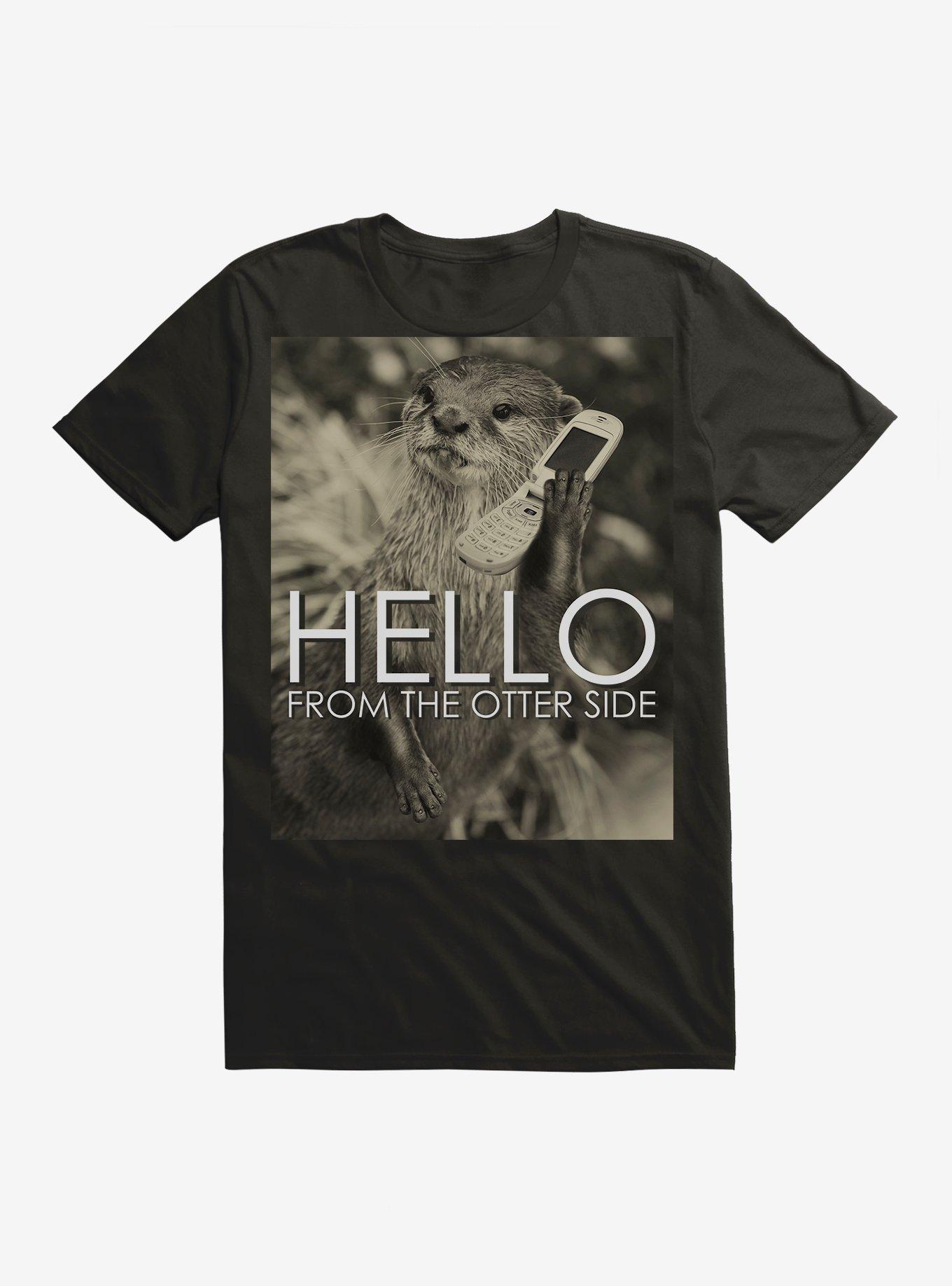 Hello From The Otter Side T-Shirt, , hi-res