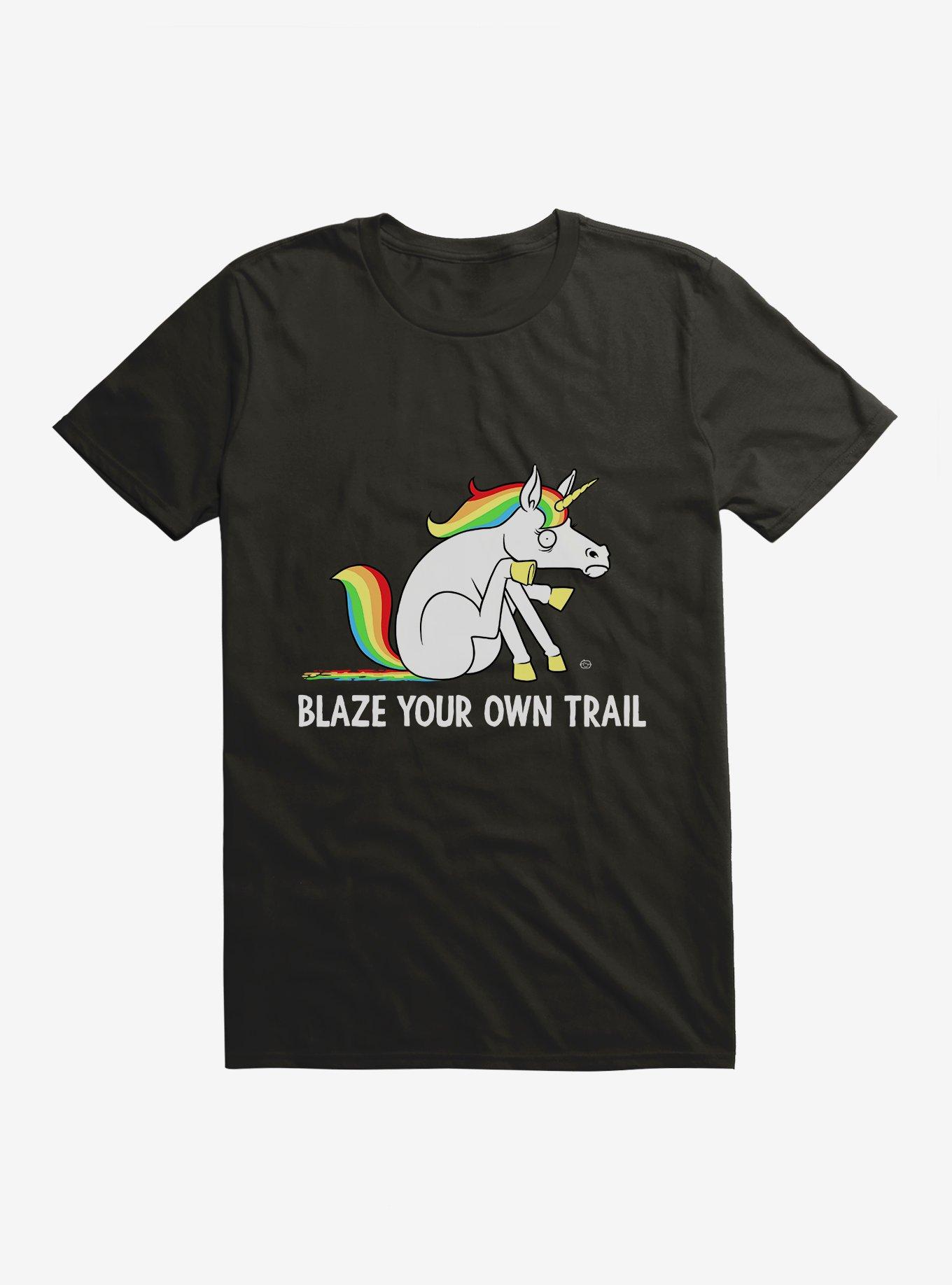Blaze Your Own Trail T-Shirt, BLACK, hi-res