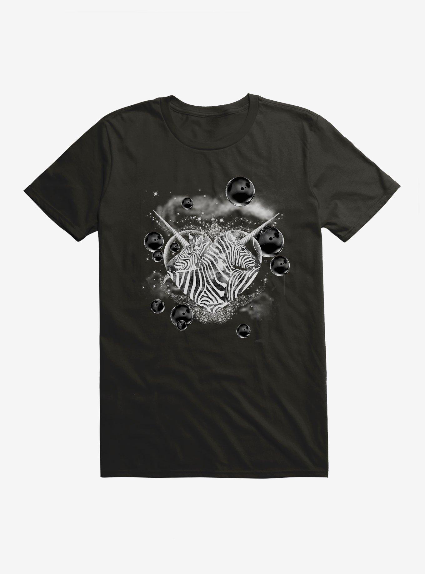 Zebracorns T-Shirt, BLACK, hi-res
