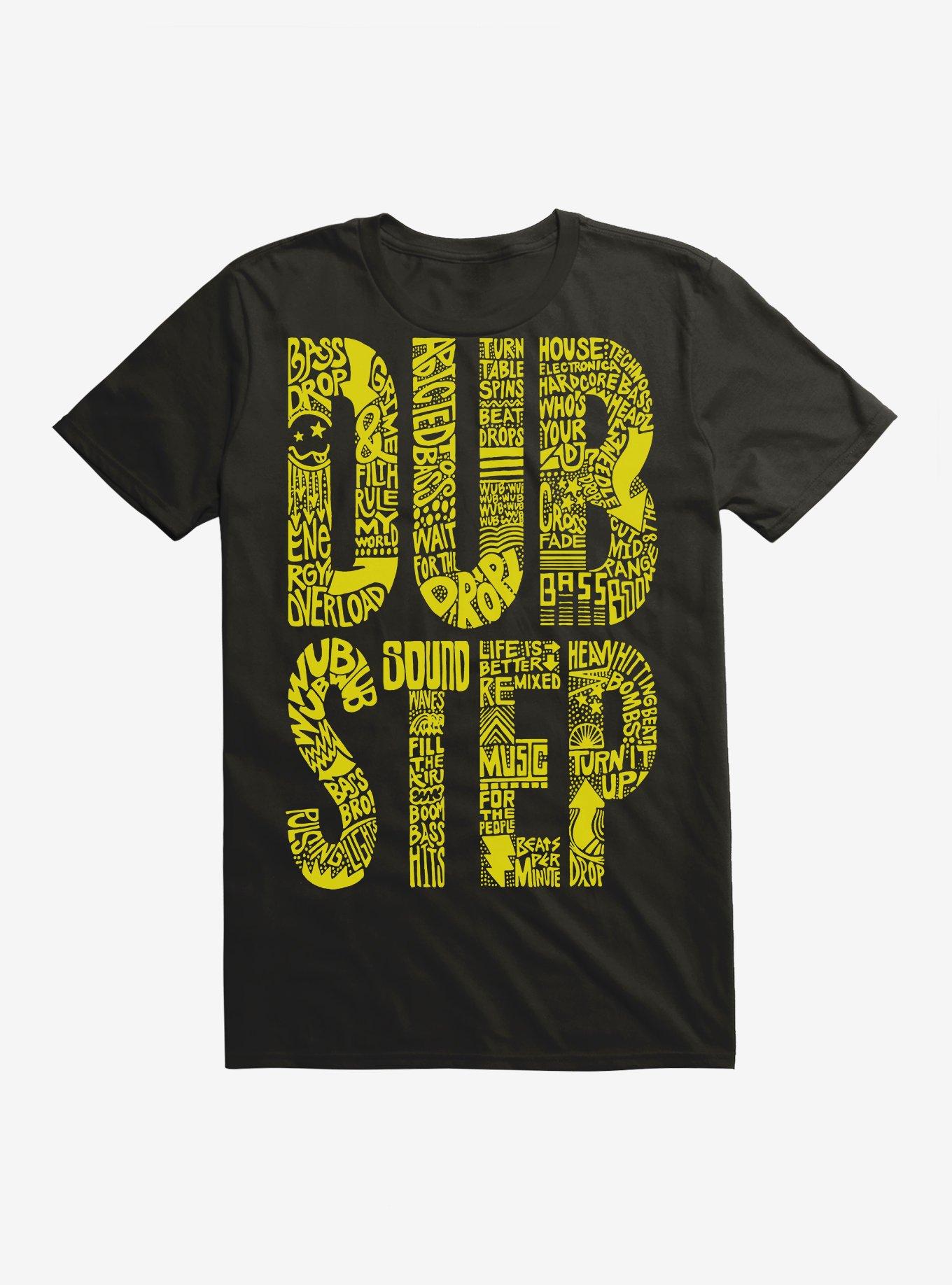 Dubstep Doodle T-Shirt, BLACK, hi-res