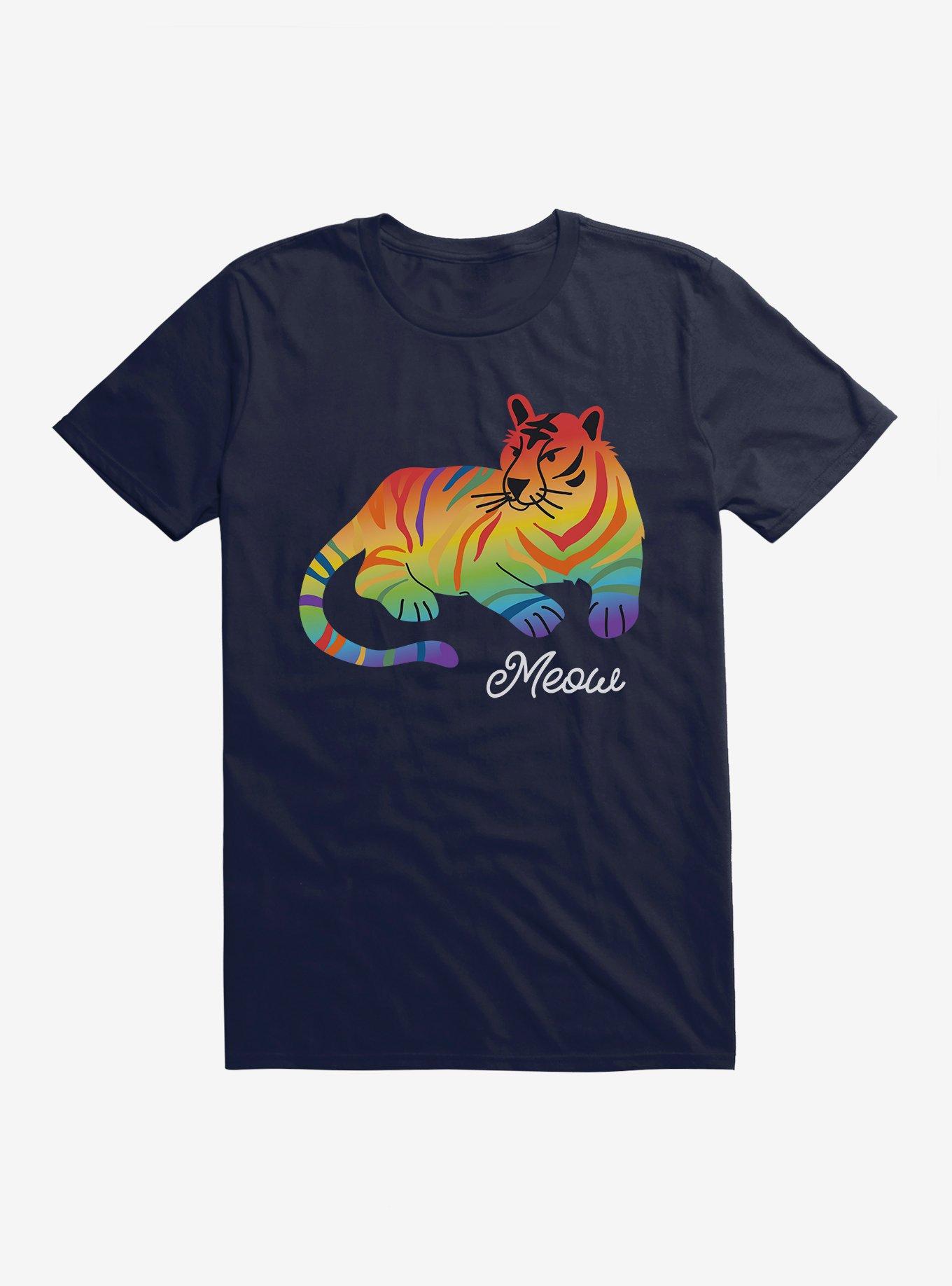 Hot Topic Pride Meow T-Shirt, , hi-res