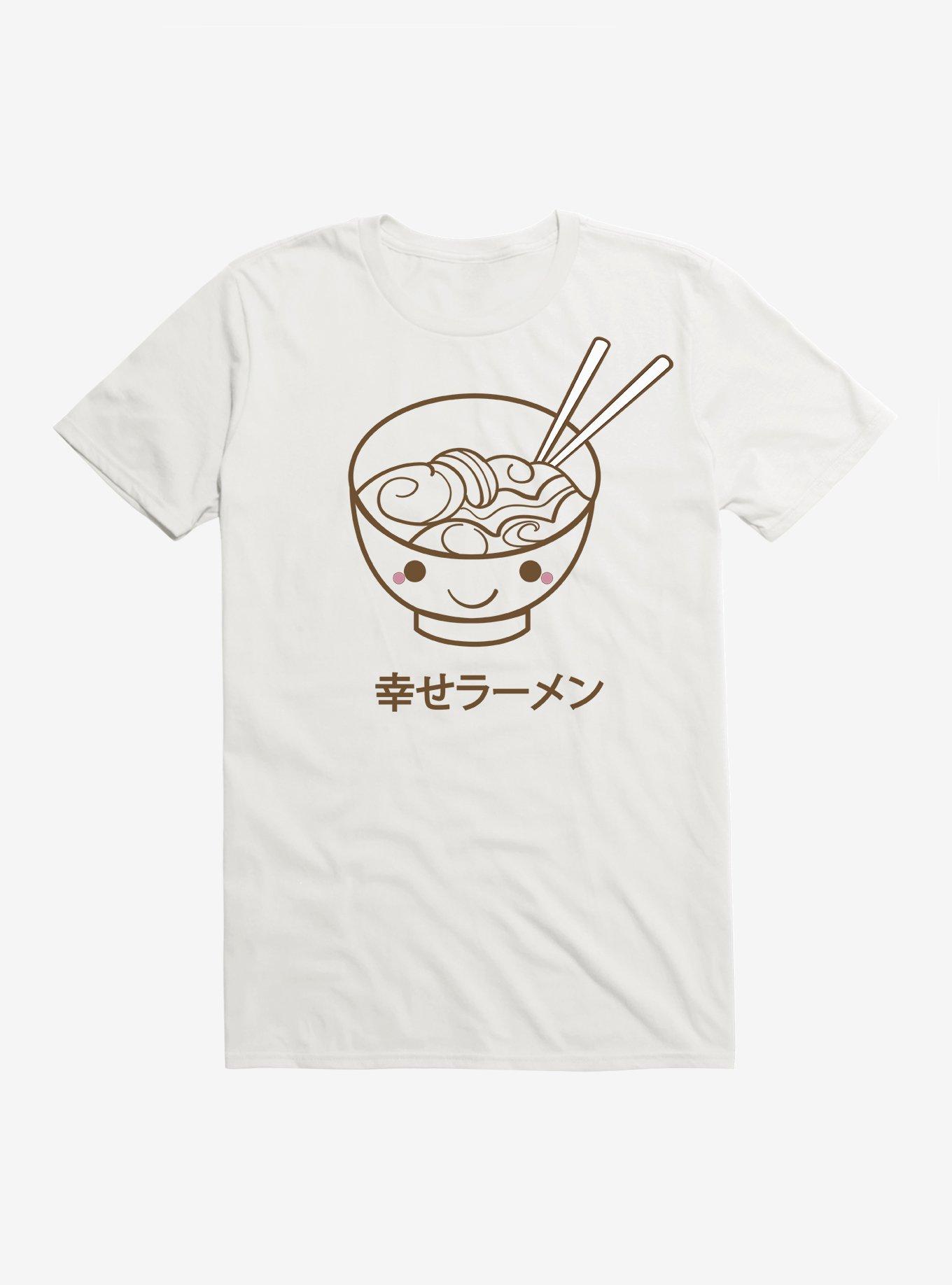 Noodle Bowl T-Shirt, WHITE, hi-res