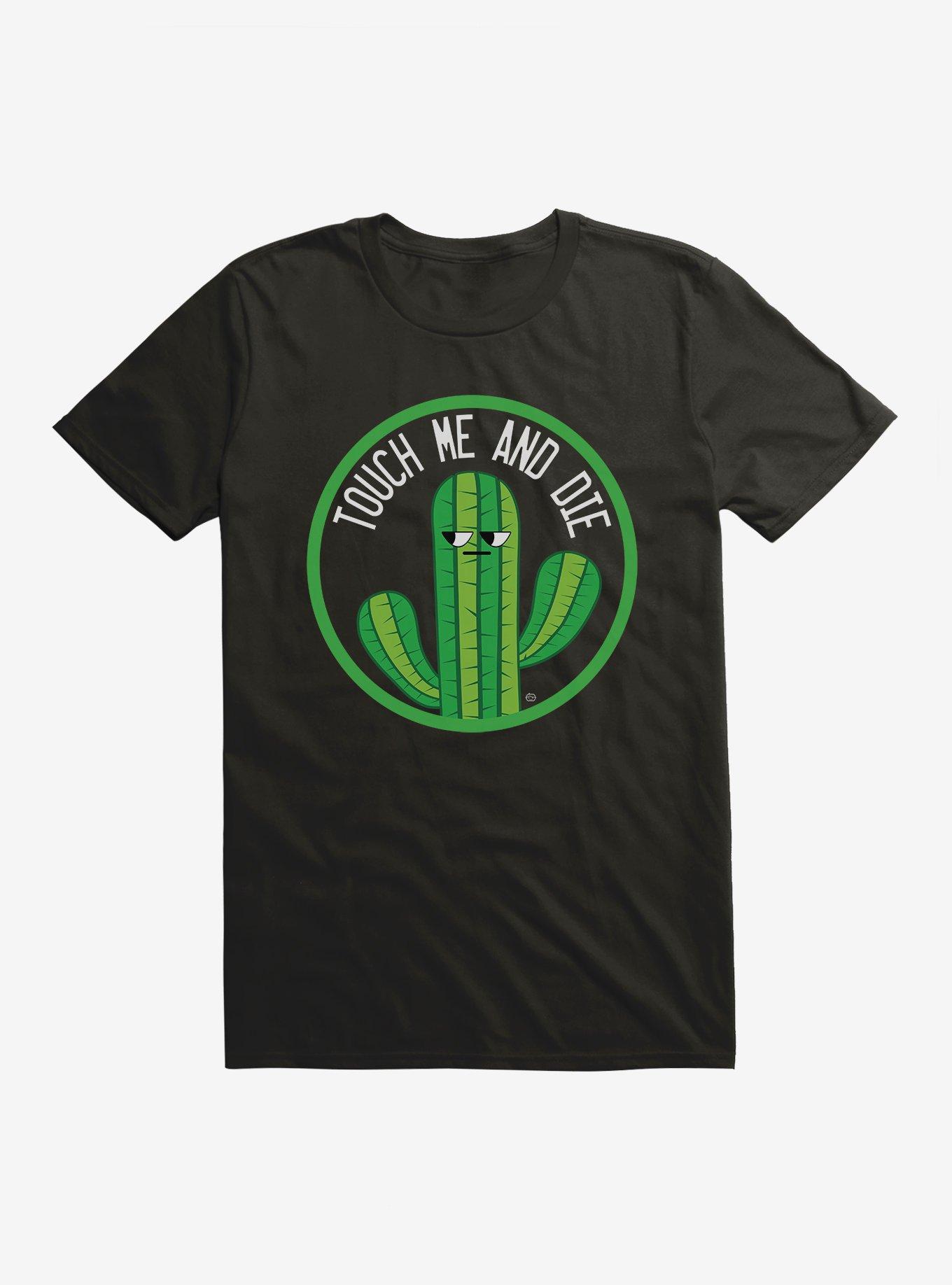 Touch Me And Die T-Shirt, BLACK, hi-res