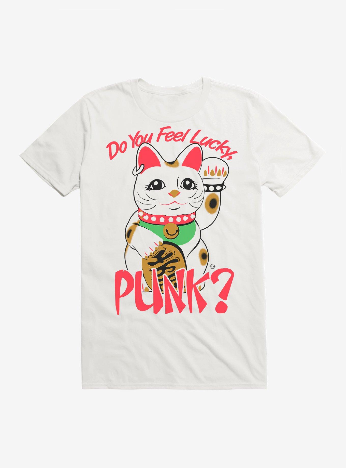 Lucky Punk t-Shirt, WHITE, hi-res