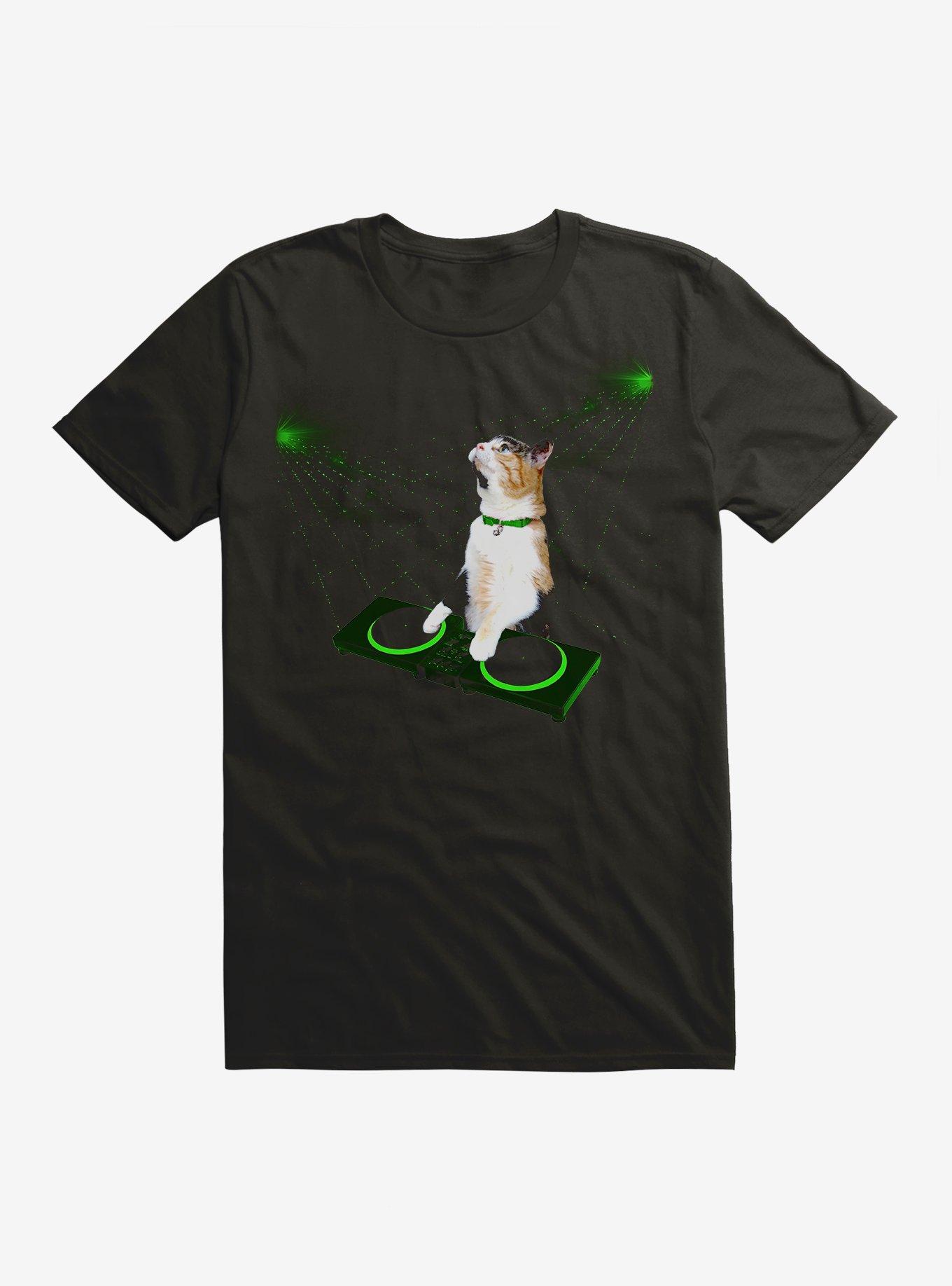 DJ Cat T-Shirt, , hi-res