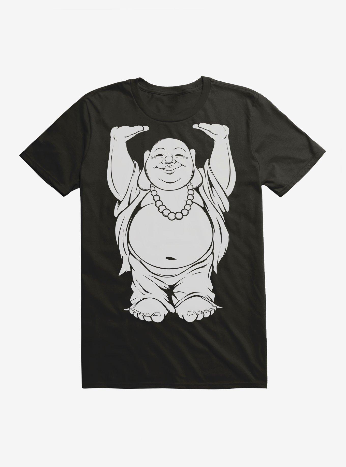 Yolo Buddha T-Shirt, BLACK, hi-res