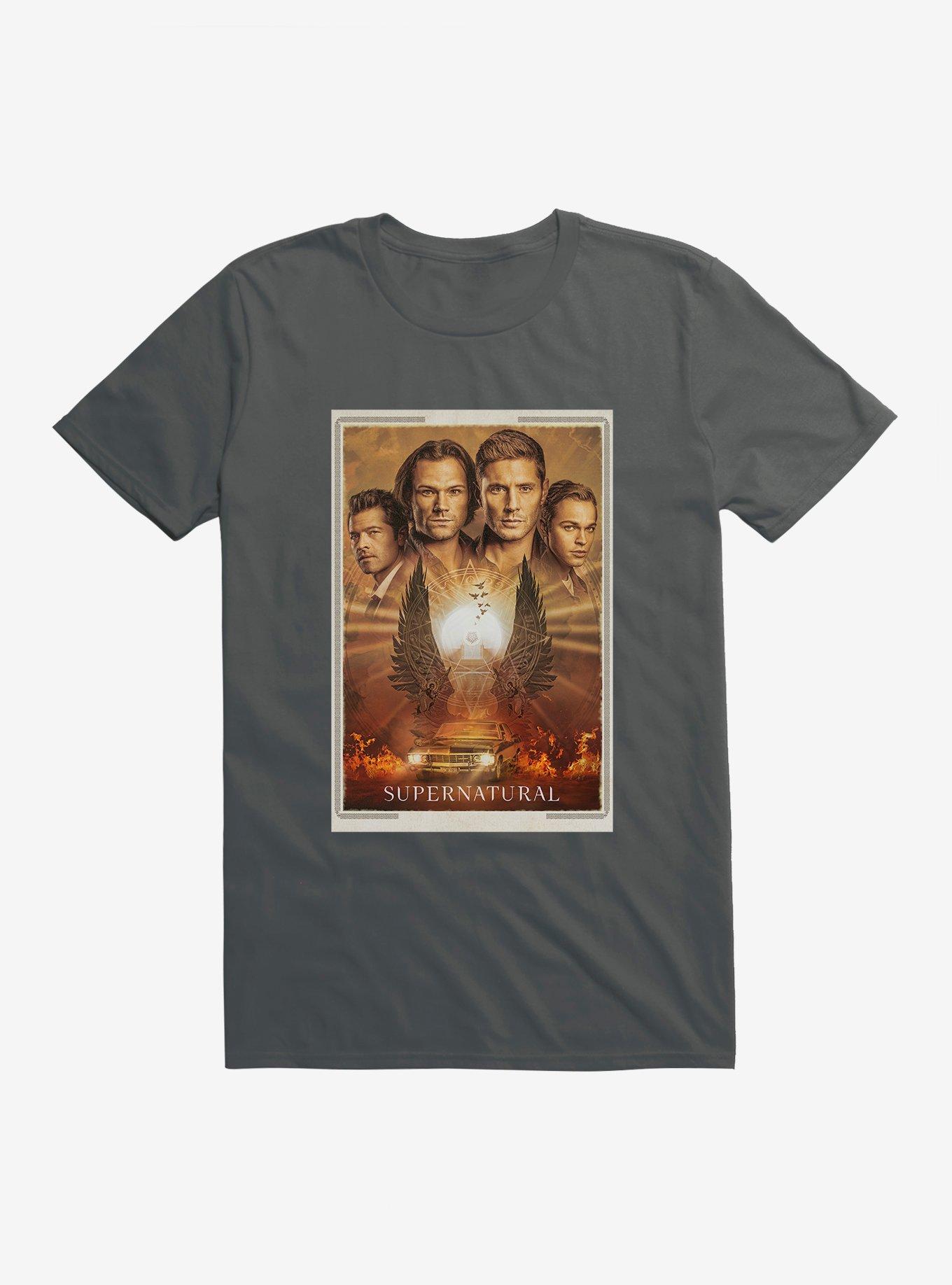 Supernatural Key Team T-Shirt, CHARCOAL, hi-res