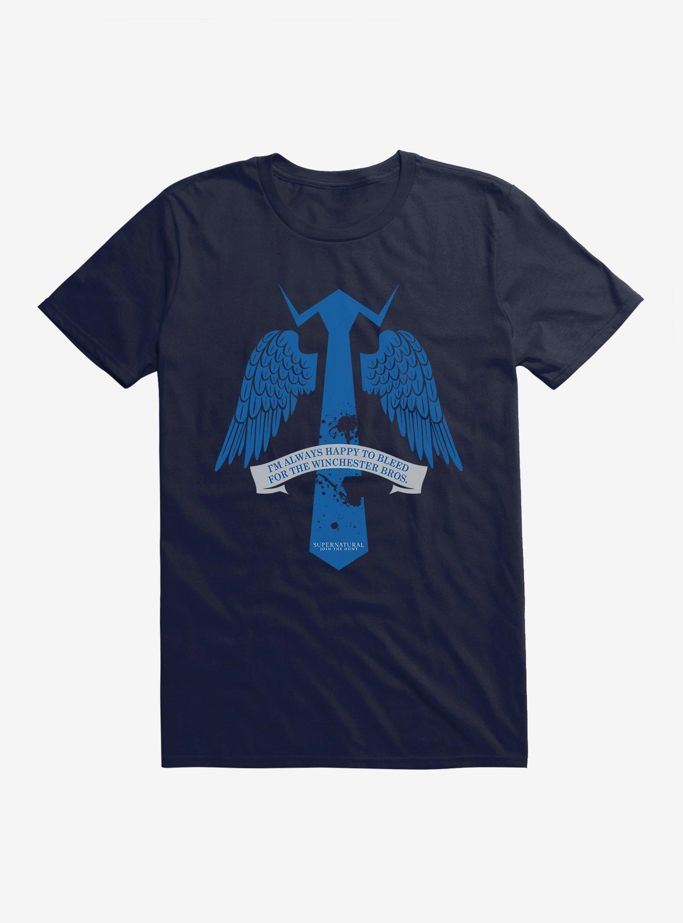 Supernatural Castiel Tie T-Shirt, , hi-res