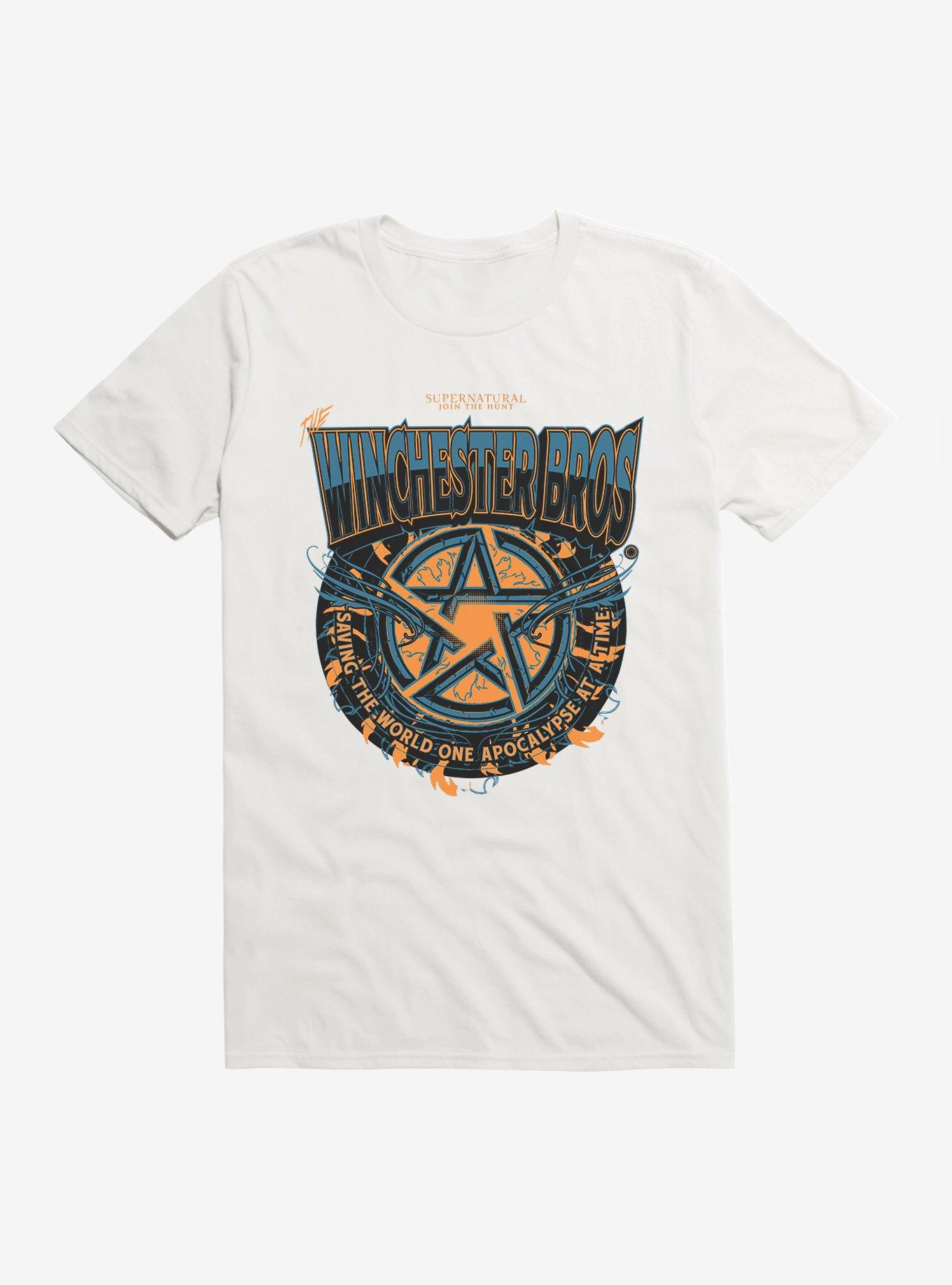 Supernatural Winchester Brothers Logo T-Shirt, , hi-res