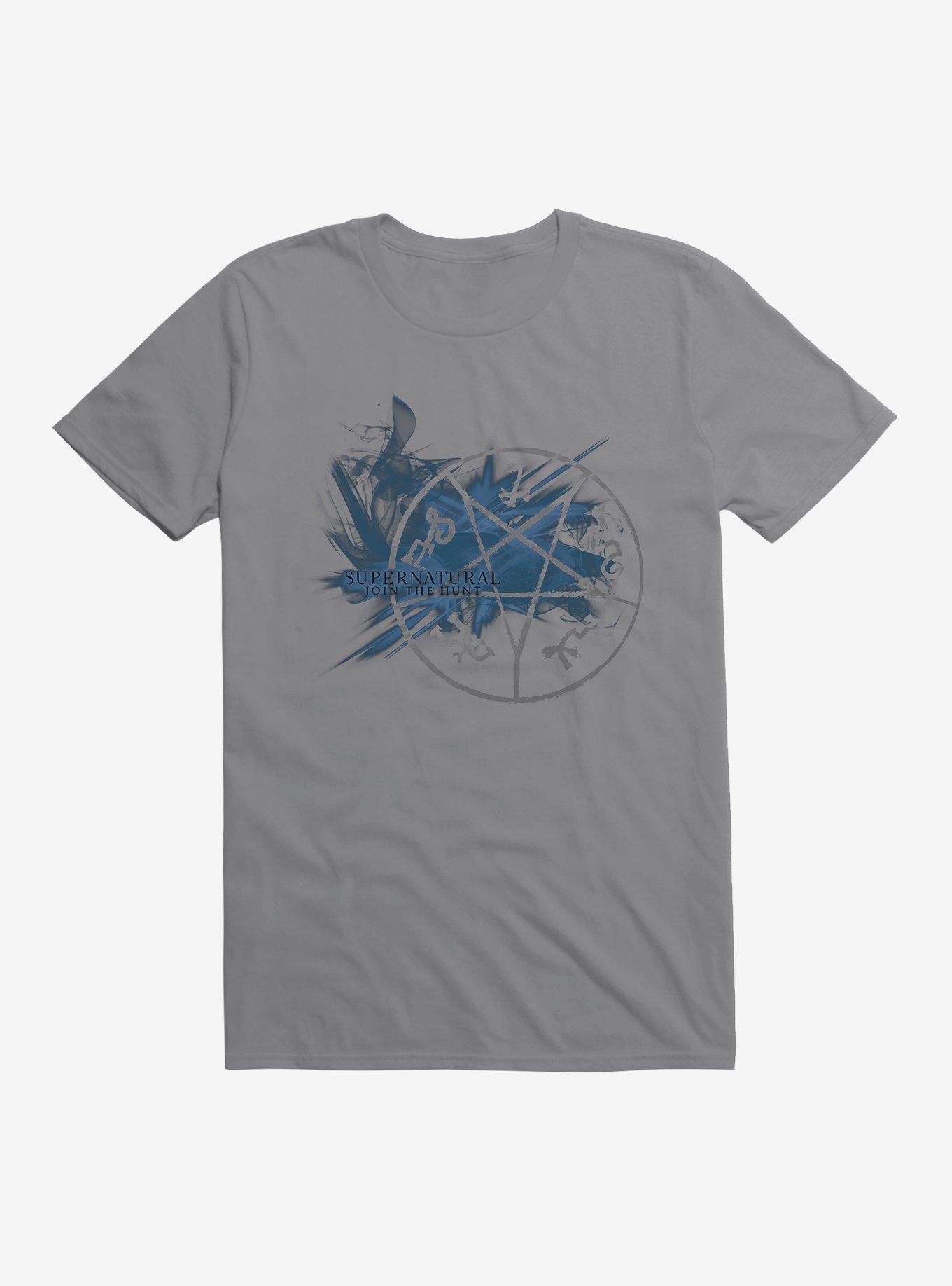 Supernatural Join The Hunt Logos T-Shirt, , hi-res