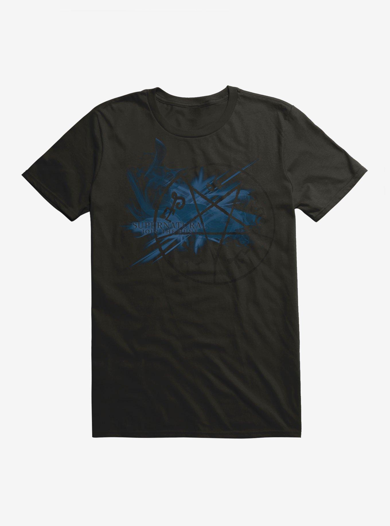 Supernatural Join The Hunt Logos T-Shirt, , hi-res