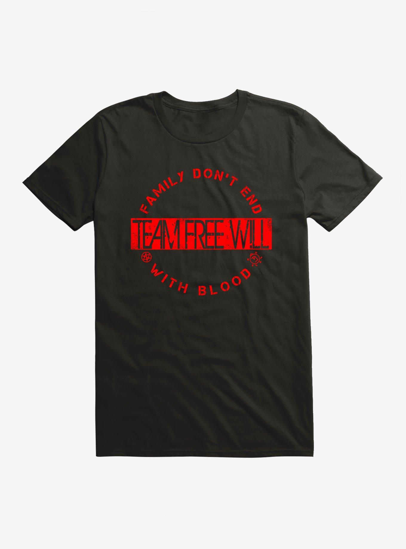 Supernatural Team Free Will T-Shirt, , hi-res