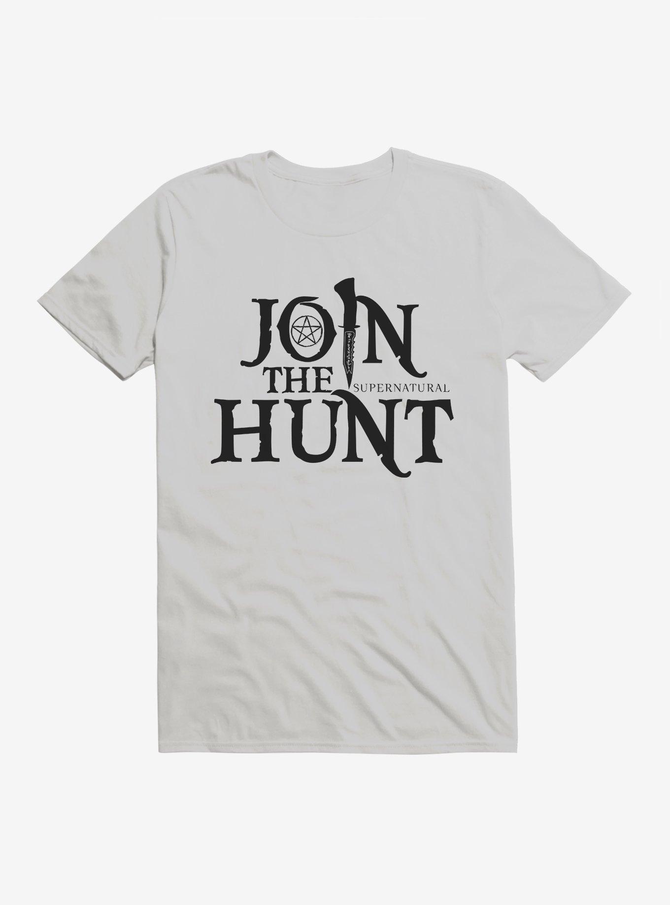 Supernatural Join The Hunt Logo T-Shirt, , hi-res