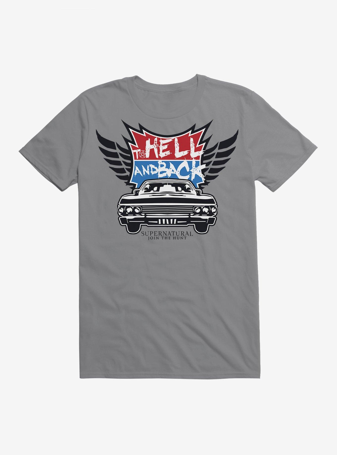 Supernatural To Hell and Back T-Shirt, STORM GREY, hi-res