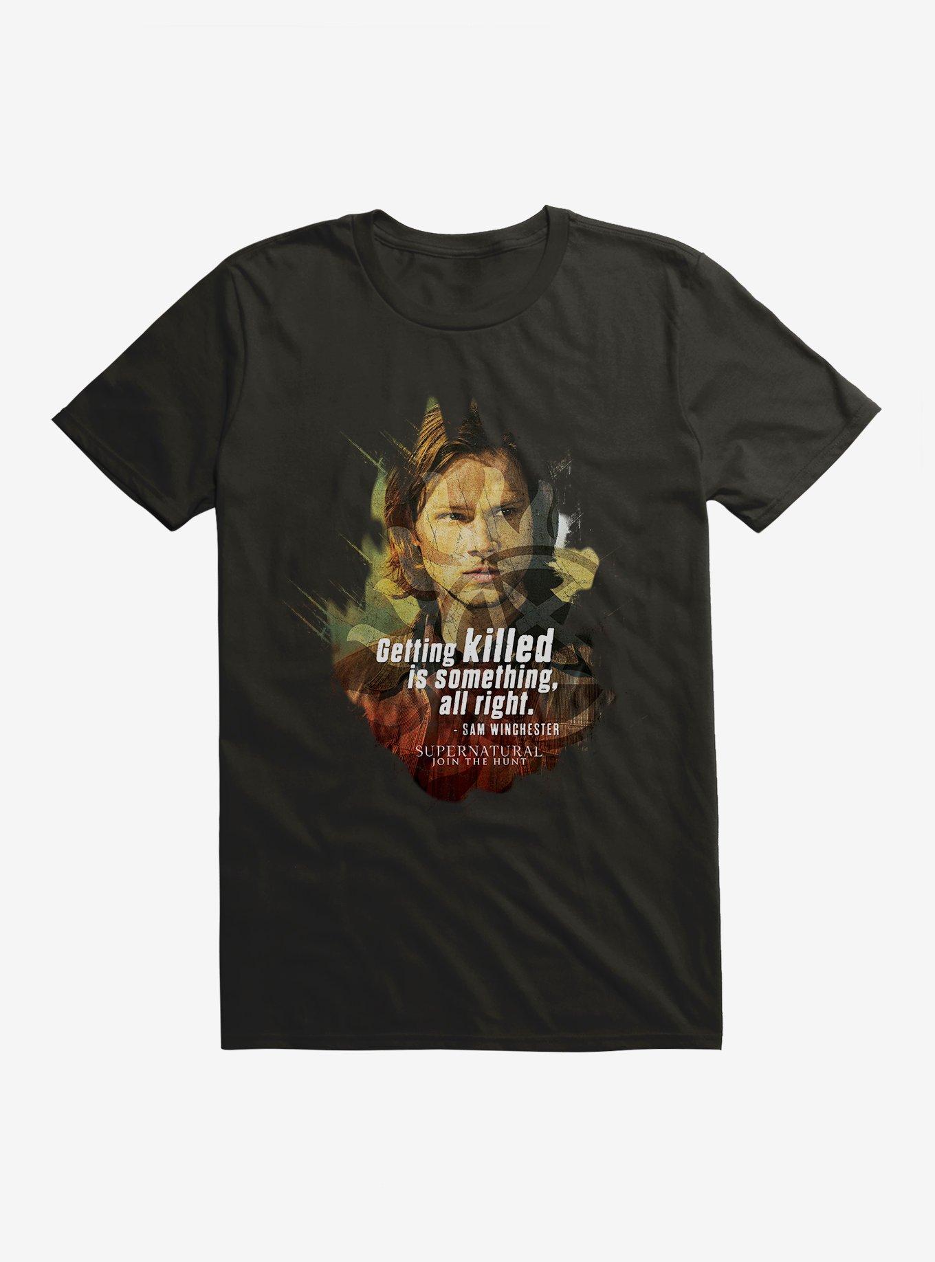 Supernatural Sam Winchester T-Shirt, BLACK, hi-res