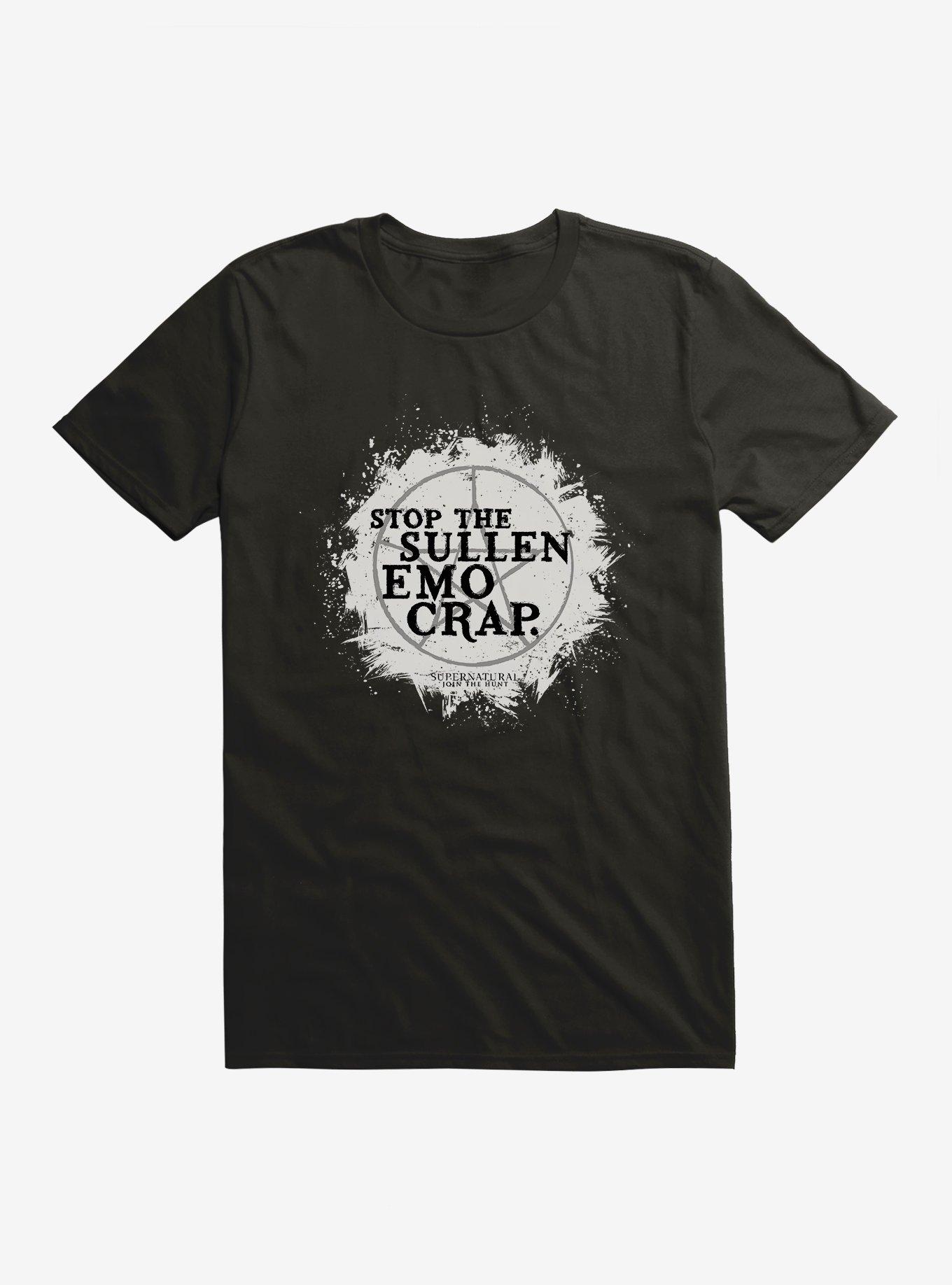 Supernatural Sullen Emo Crap T-Shirt, , hi-res