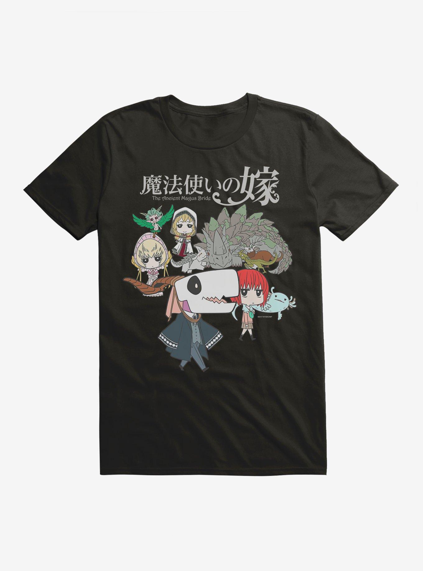 Ancient Magus Bride Group T-Shirt, BLACK, hi-res