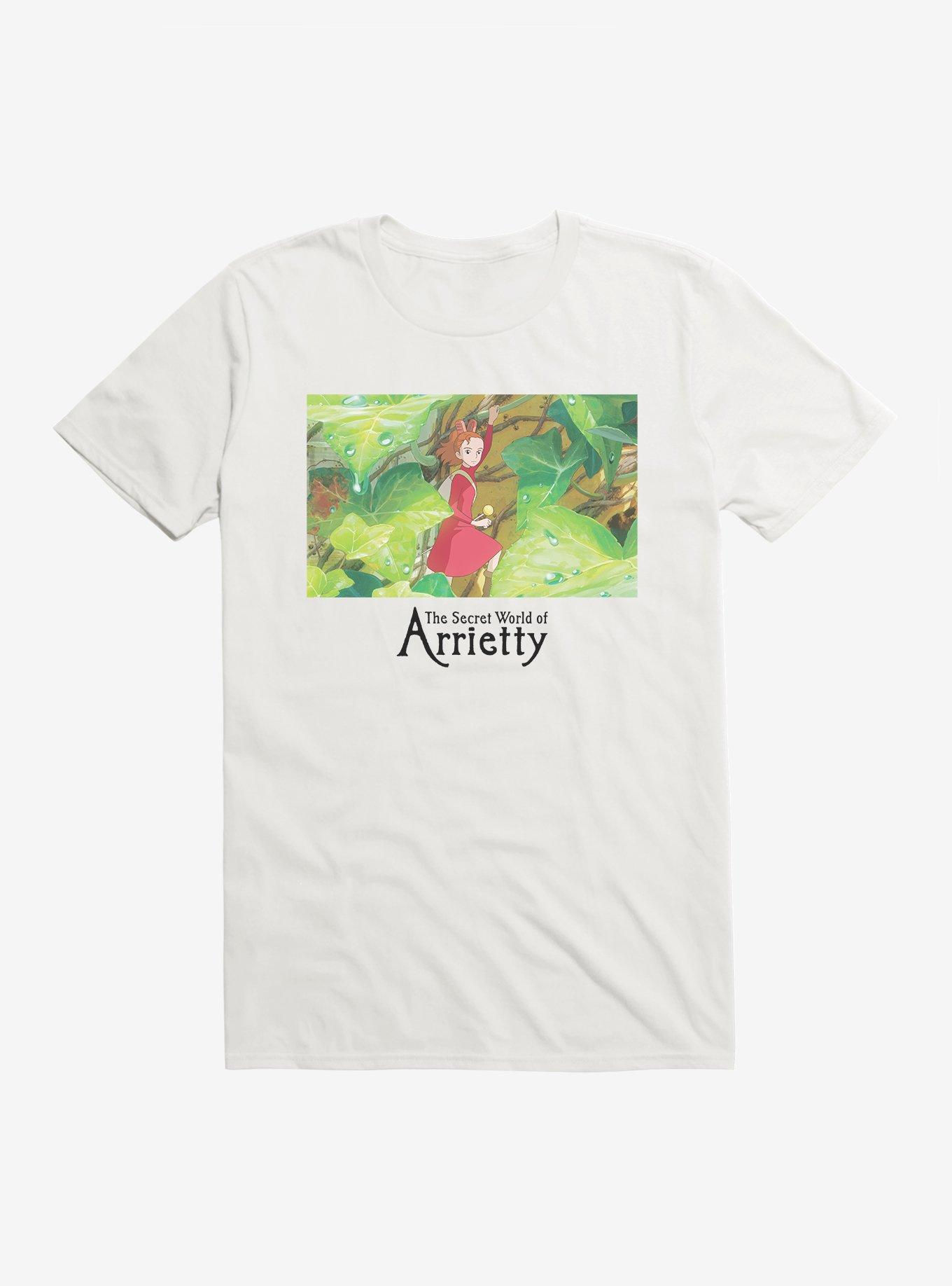 Studio Ghibli The Secret World Of Arrietty T-Shirt, WHITE, hi-res