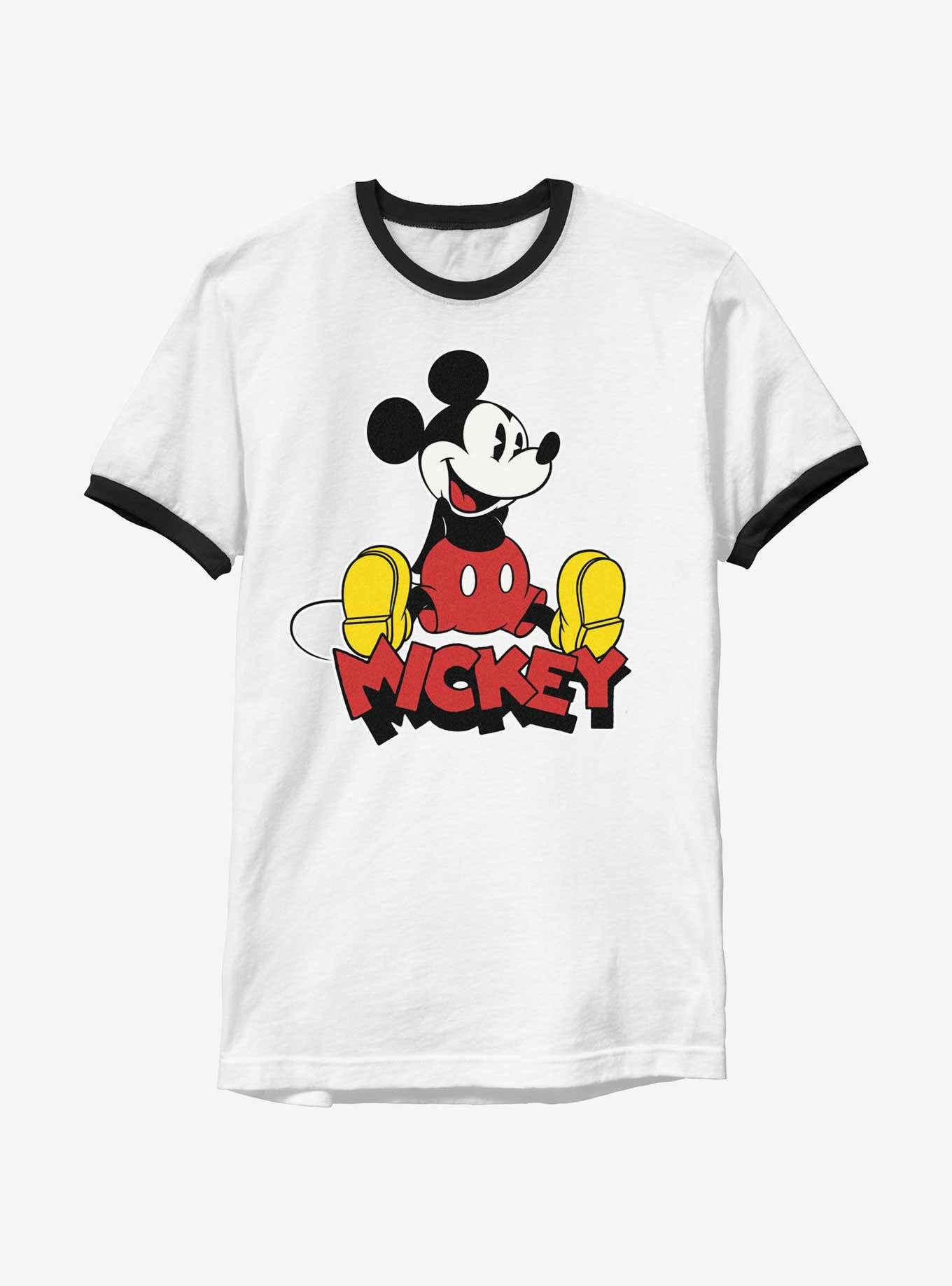 Disney Mickey Mouse Vintage Mick Ringer T-Shirt, , hi-res