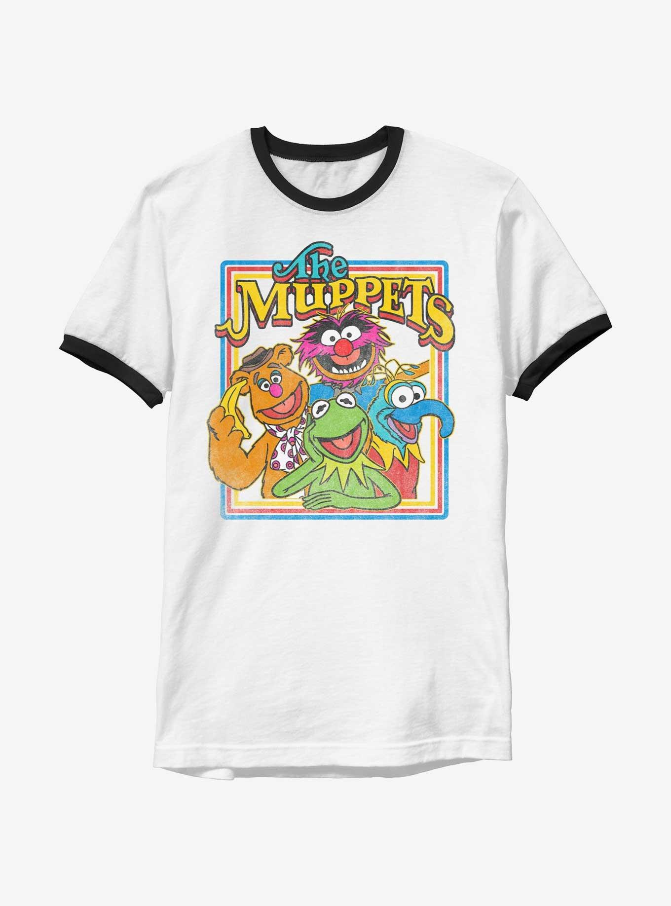 Disney The Muppets Retro Muppet Poster Ringer T-Shirt, , hi-res