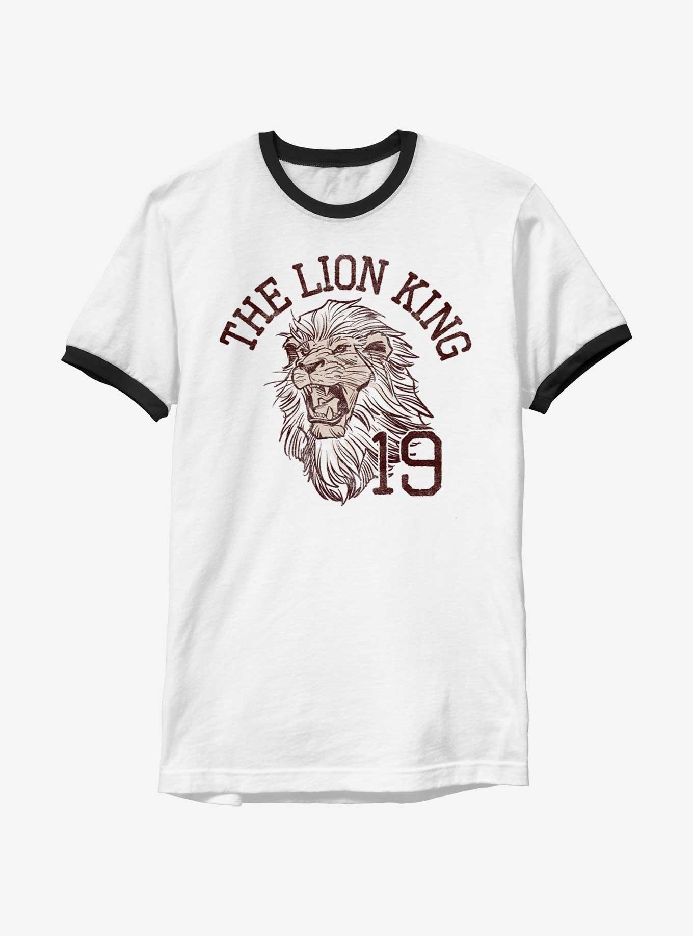 Disney The Lion King Live Action Varsity Vintage Simba Ringer T-Shirt, , hi-res