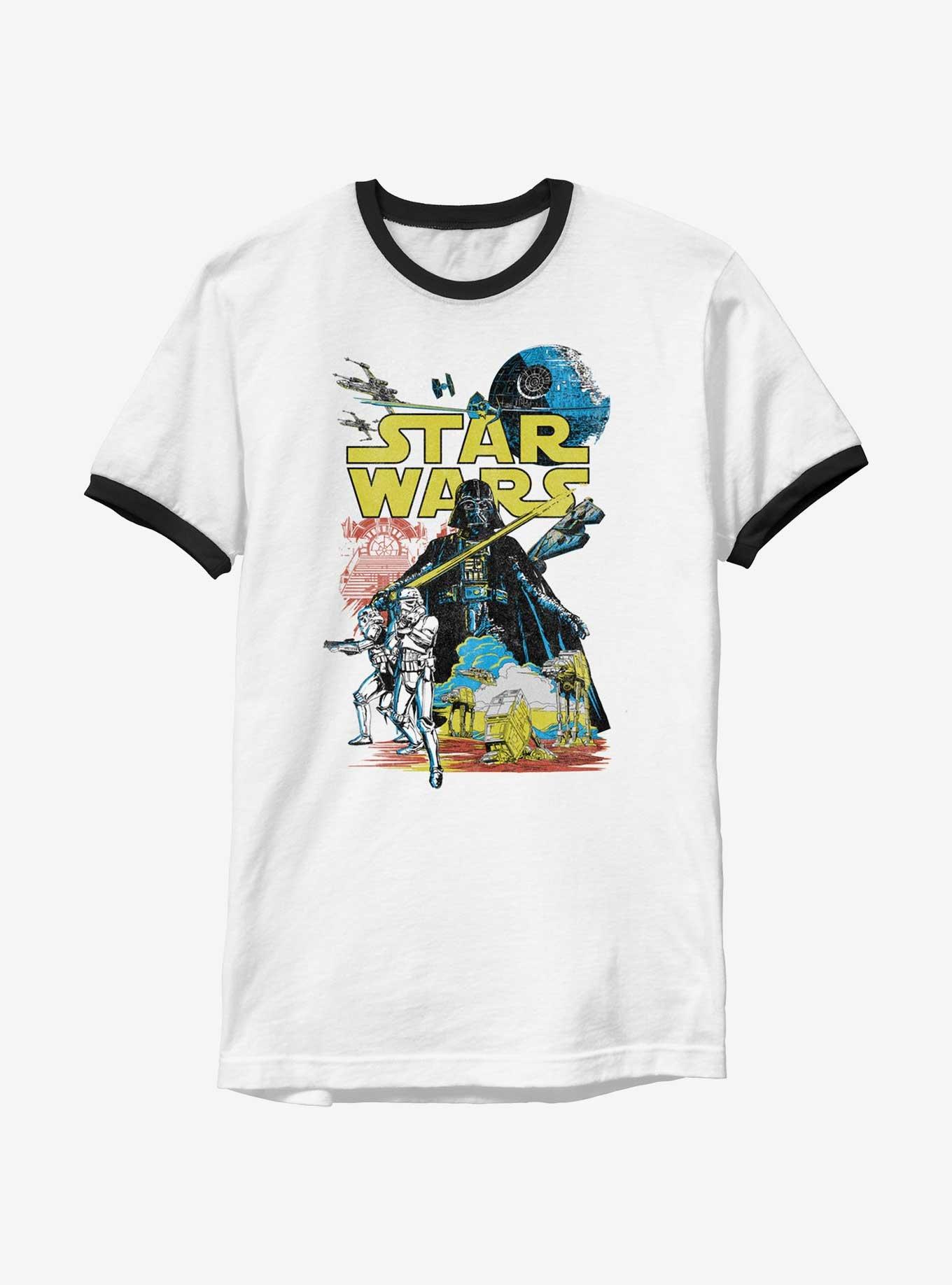 Star Wars Rebel Classic Ringer T-Shirt, , hi-res