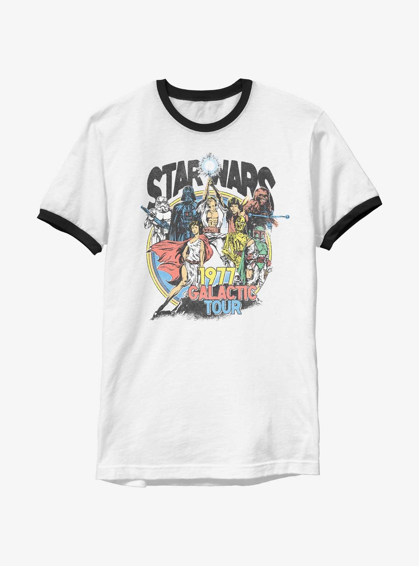 Star Wars 1977 Galactic Tour Vintage Ringer T-Shirt, , hi-res