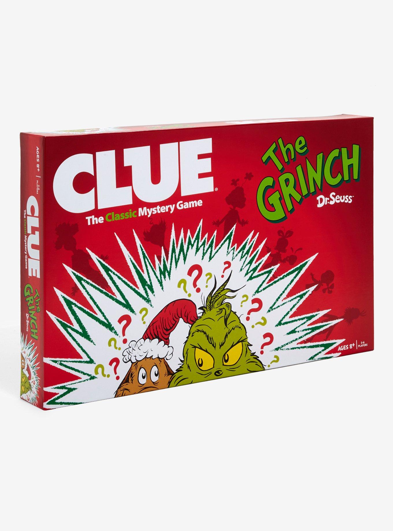 Dr. Seuss The Grinch Clue Board Game