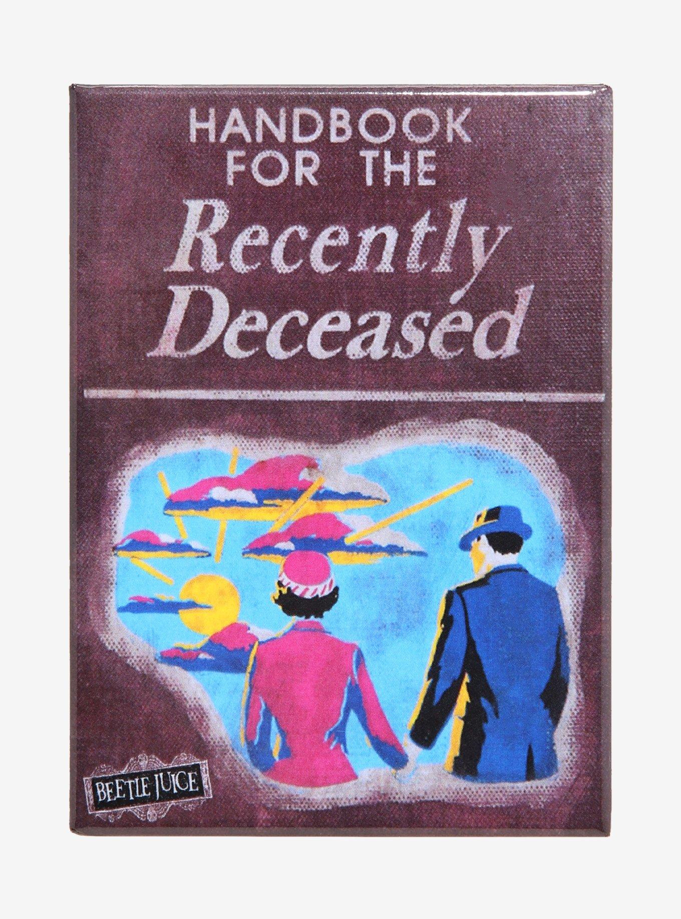 Beetlejuice Handbook for the Recently Deceased Figural Magnet, , hi-res