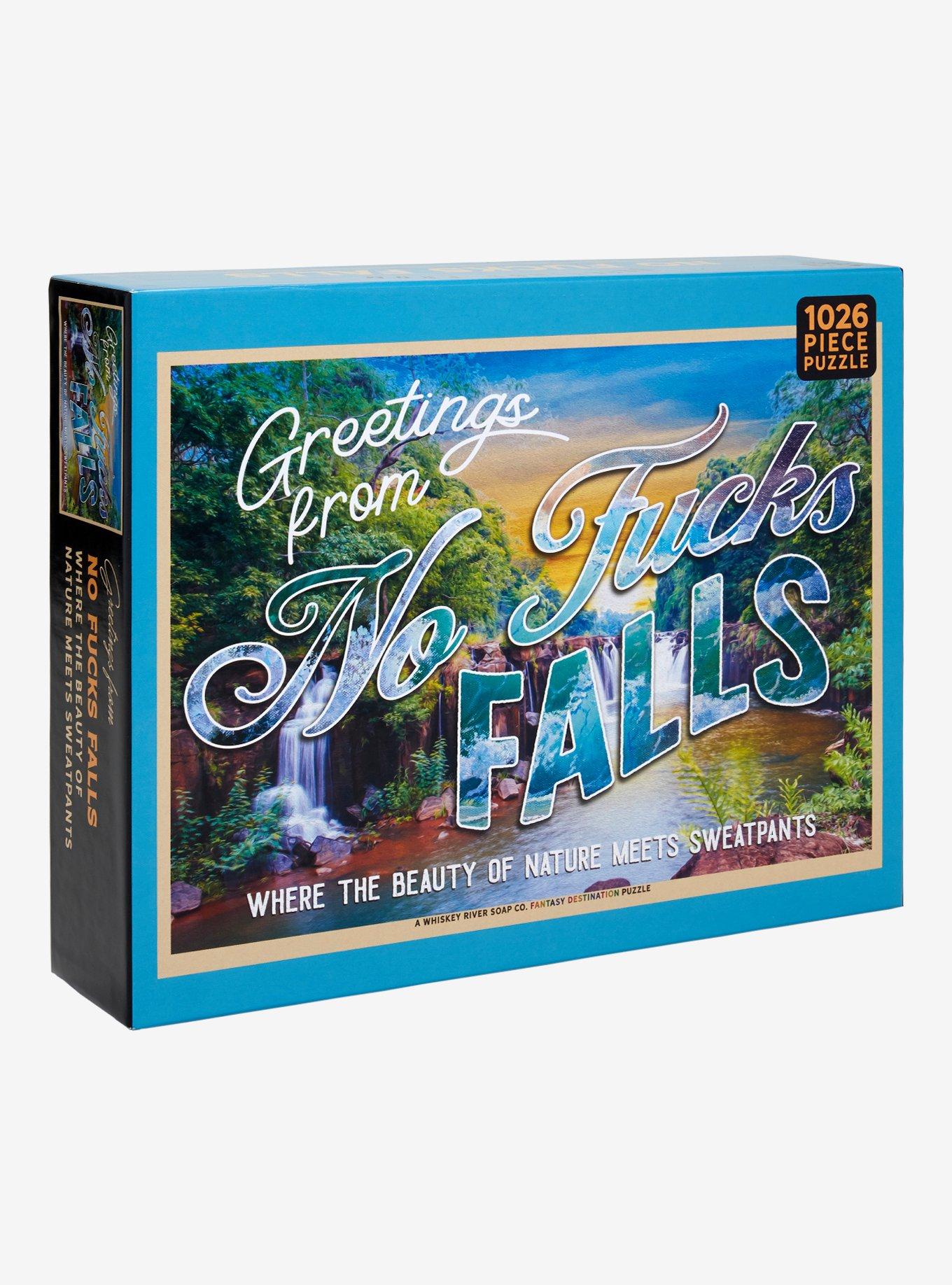 Greetings from No Fucks Falls 1026-Piece Puzzle, , hi-res