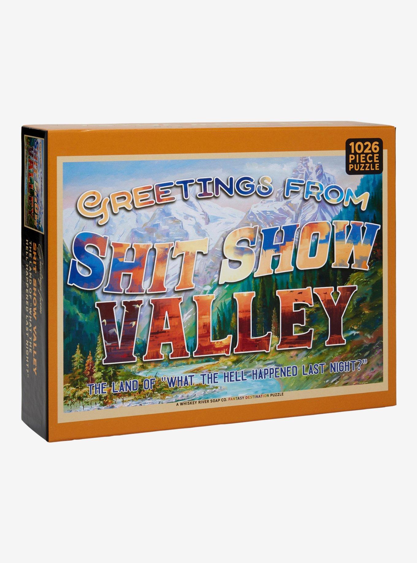 Greetings from Shit Show Valley 1026-Piece Puzzle, , hi-res