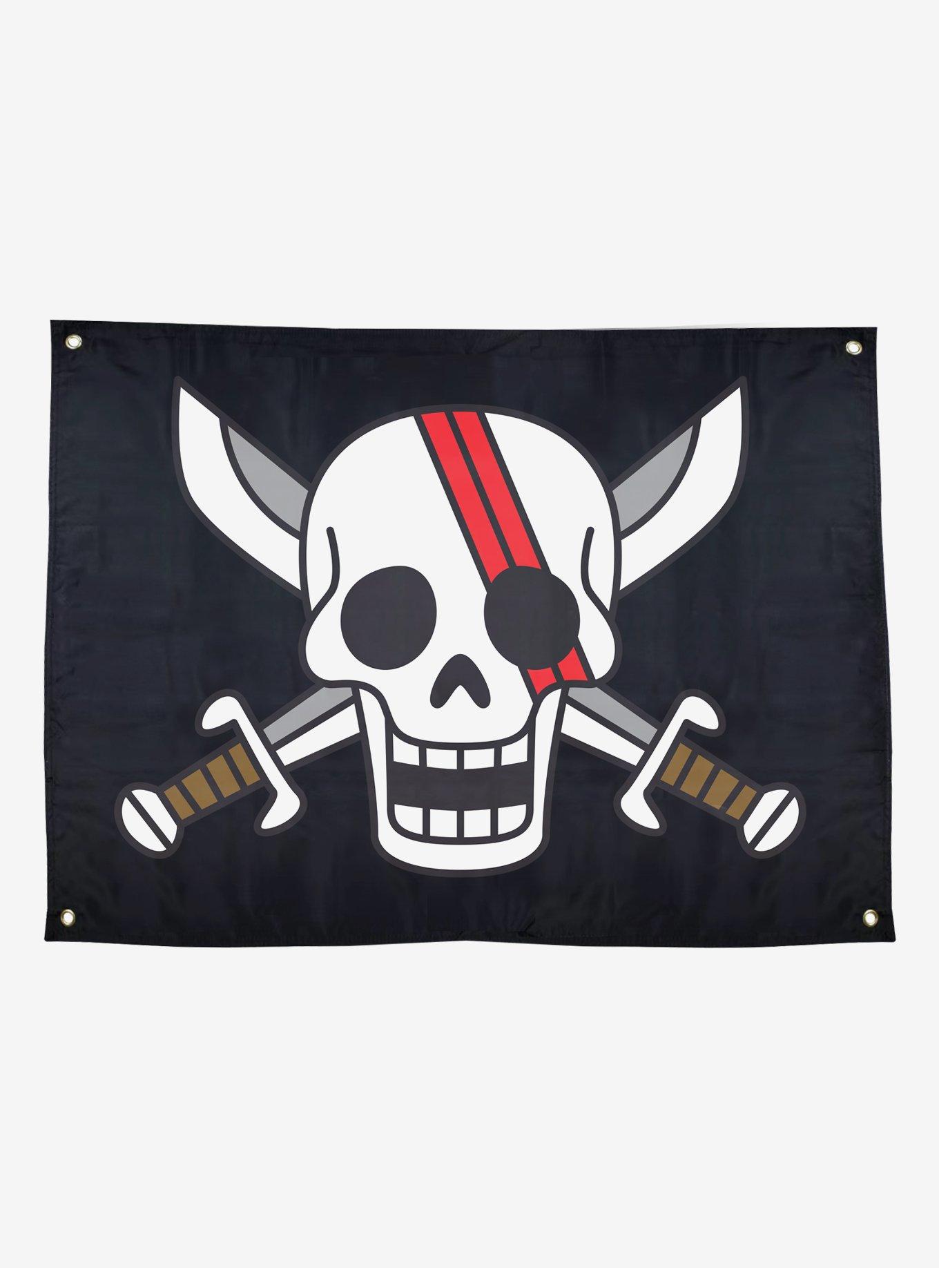 One Piece Red-Haired Pirates Jolly Roger, , hi-res