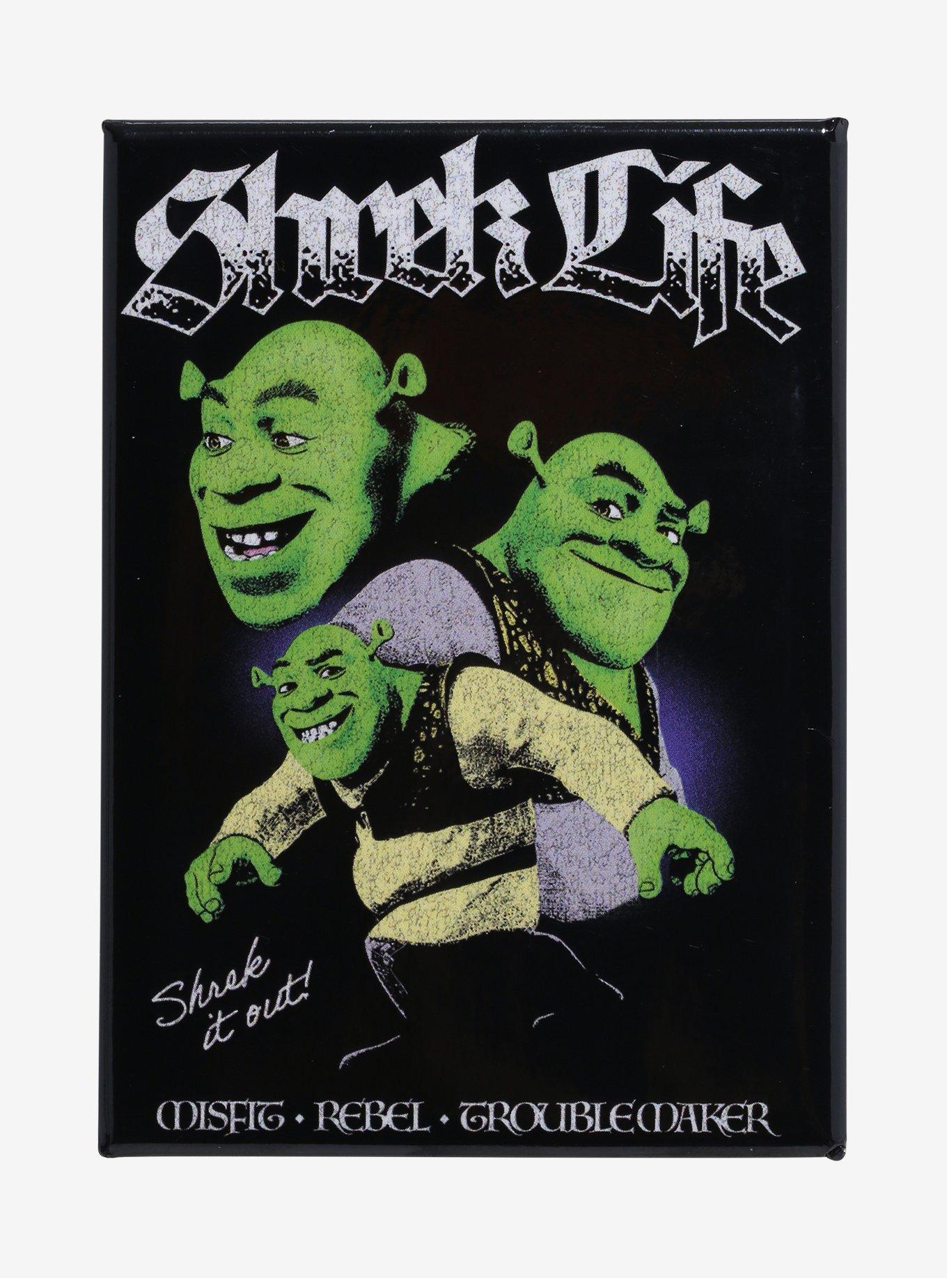 DreamWorks Shrek Multi Portrait Shrek Life Magnet, , hi-res