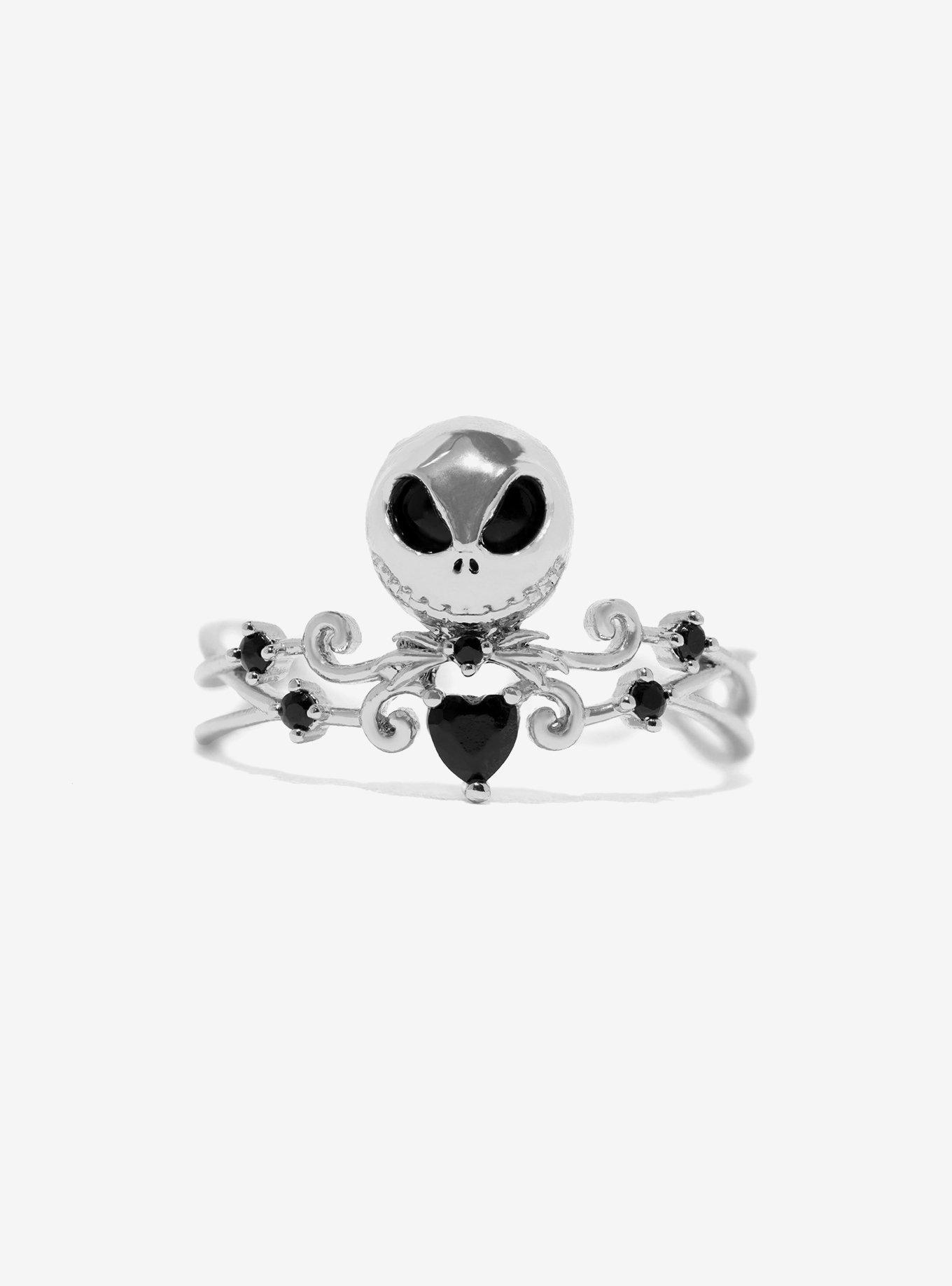 The Nightmare Before Christmas X Girls Crew Jack Skellington Ring, MULTI, hi-res