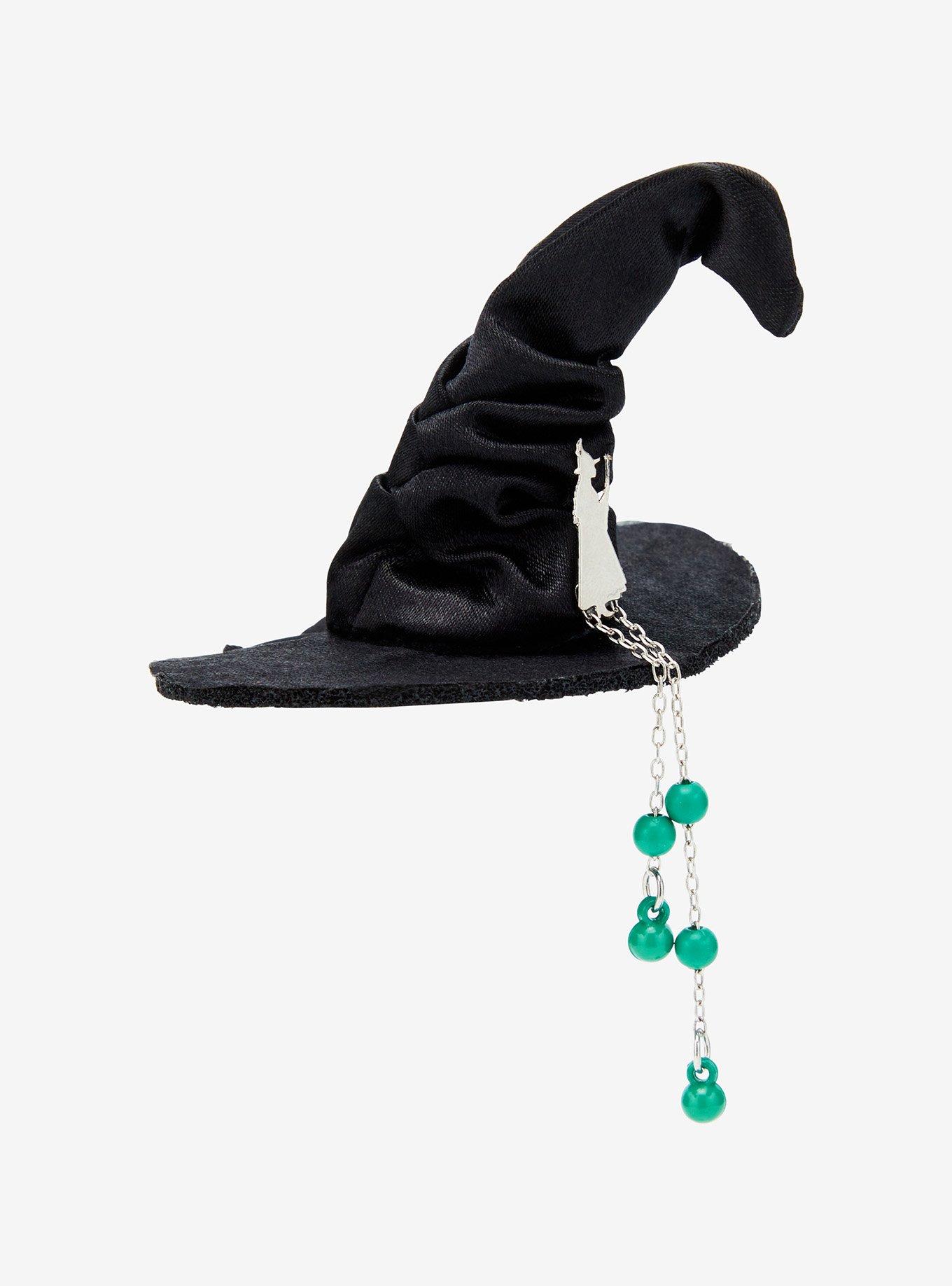 Wicked Elphaba Witch Hat Hair Clip — BoxLunch Exclusive, , hi-res