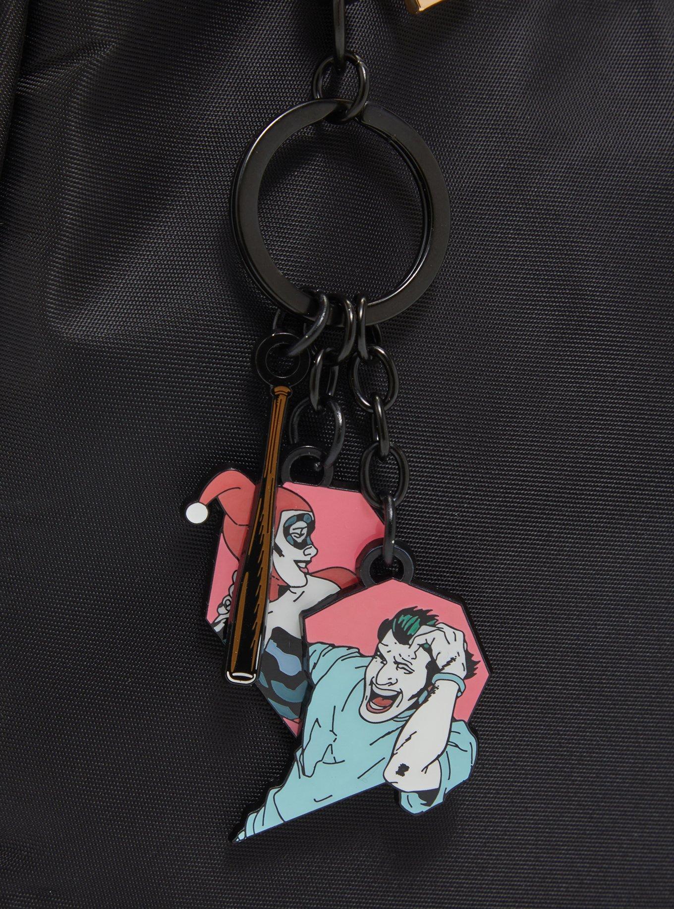 DC Comics Batman The Joker & Harley Quinn Multi-Charm
