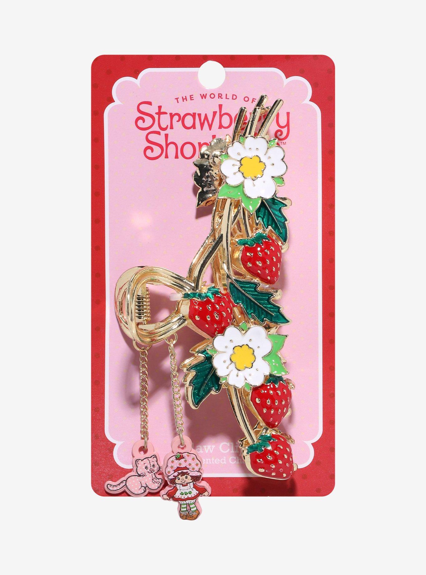 Strawberry Shortcake Figural Claw Clip — BoxLunch Exclusive, , hi-res