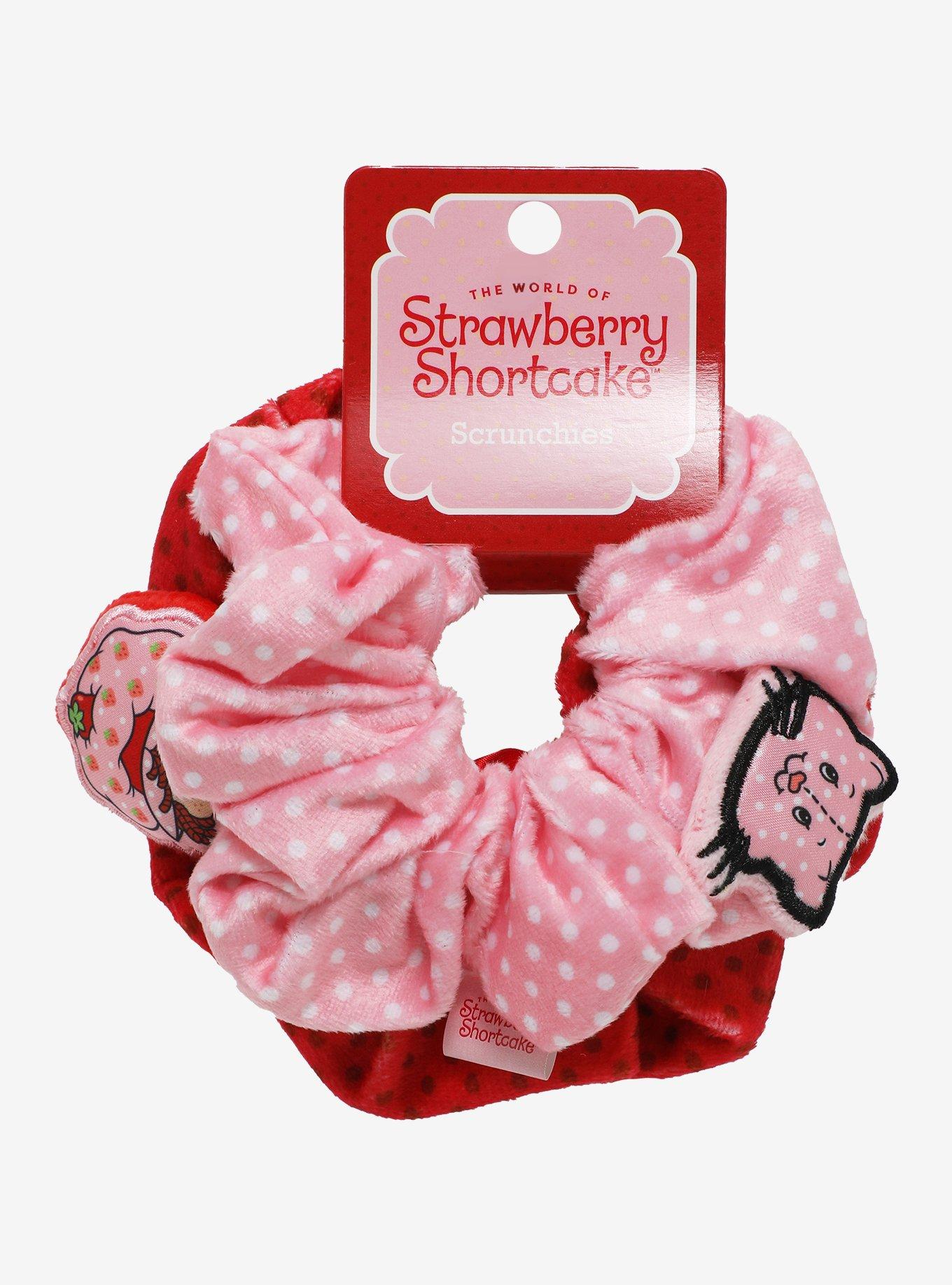 Strawberry Shortcake Custard and Strawberry Scrunchy Set, , hi-res