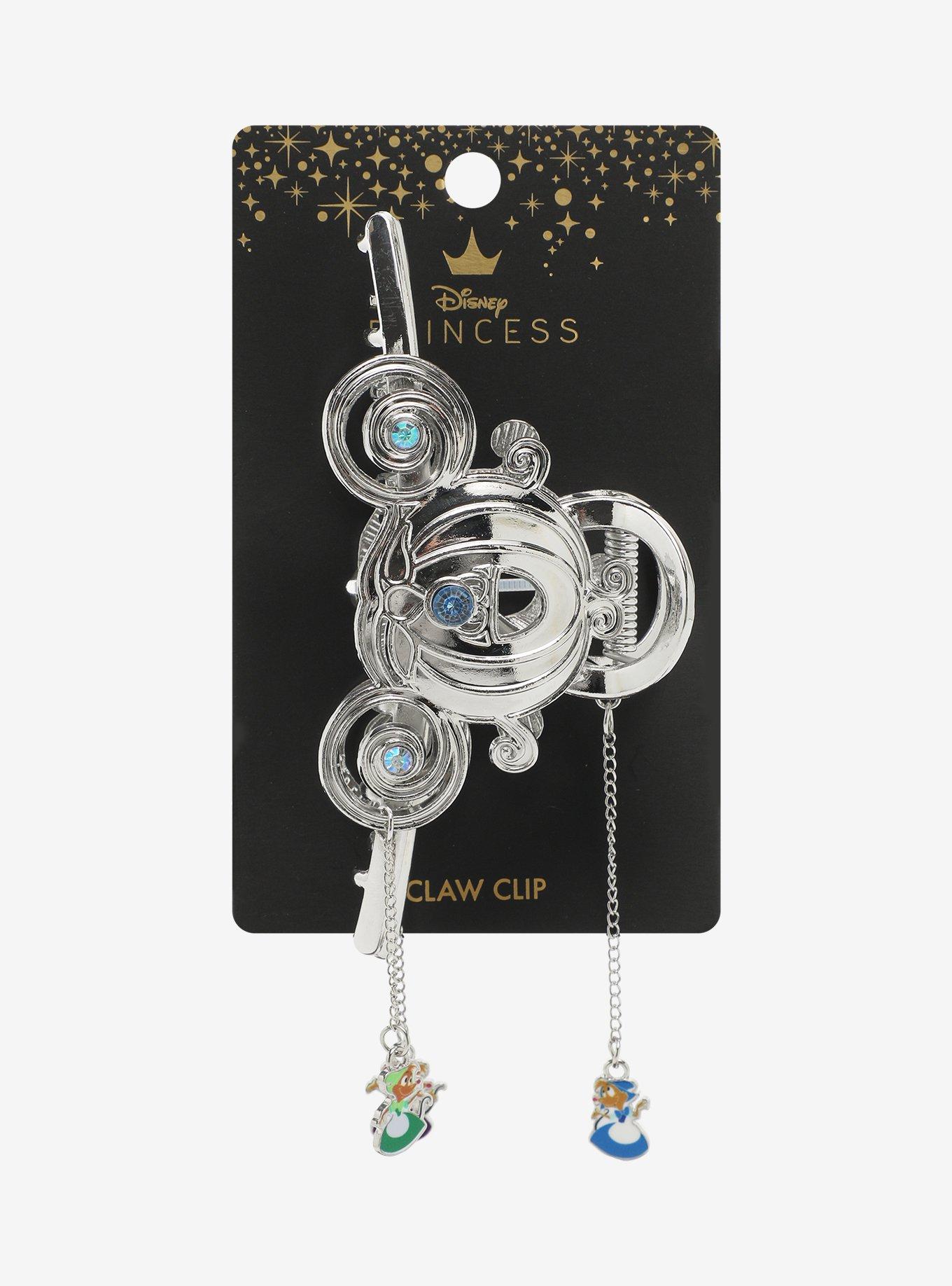 Disney Cinderella Carriage Claw Clip with Charms, , hi-res