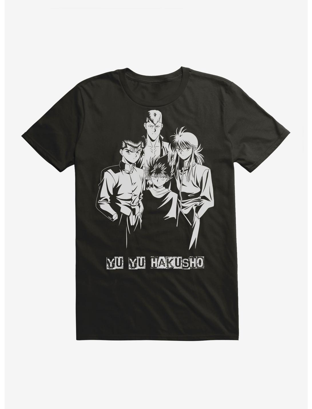 Yuyu Team Cools Hakusho Shirt T-Shirt Yuyu Team Cools Hakusho Shirt T-Shirt