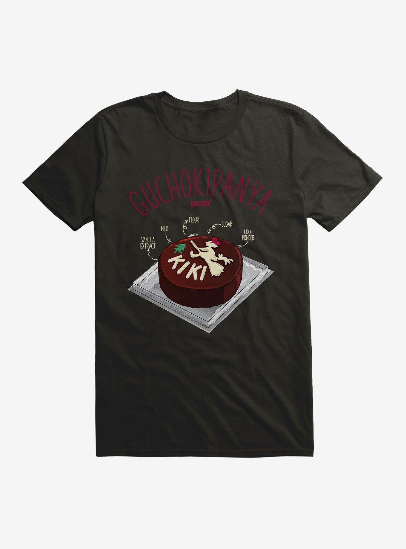 Studio Ghibli Kiki's Delivery Service Guchokipanya Bakery Coco Cake Ingredients T-Shirt, , hi-res