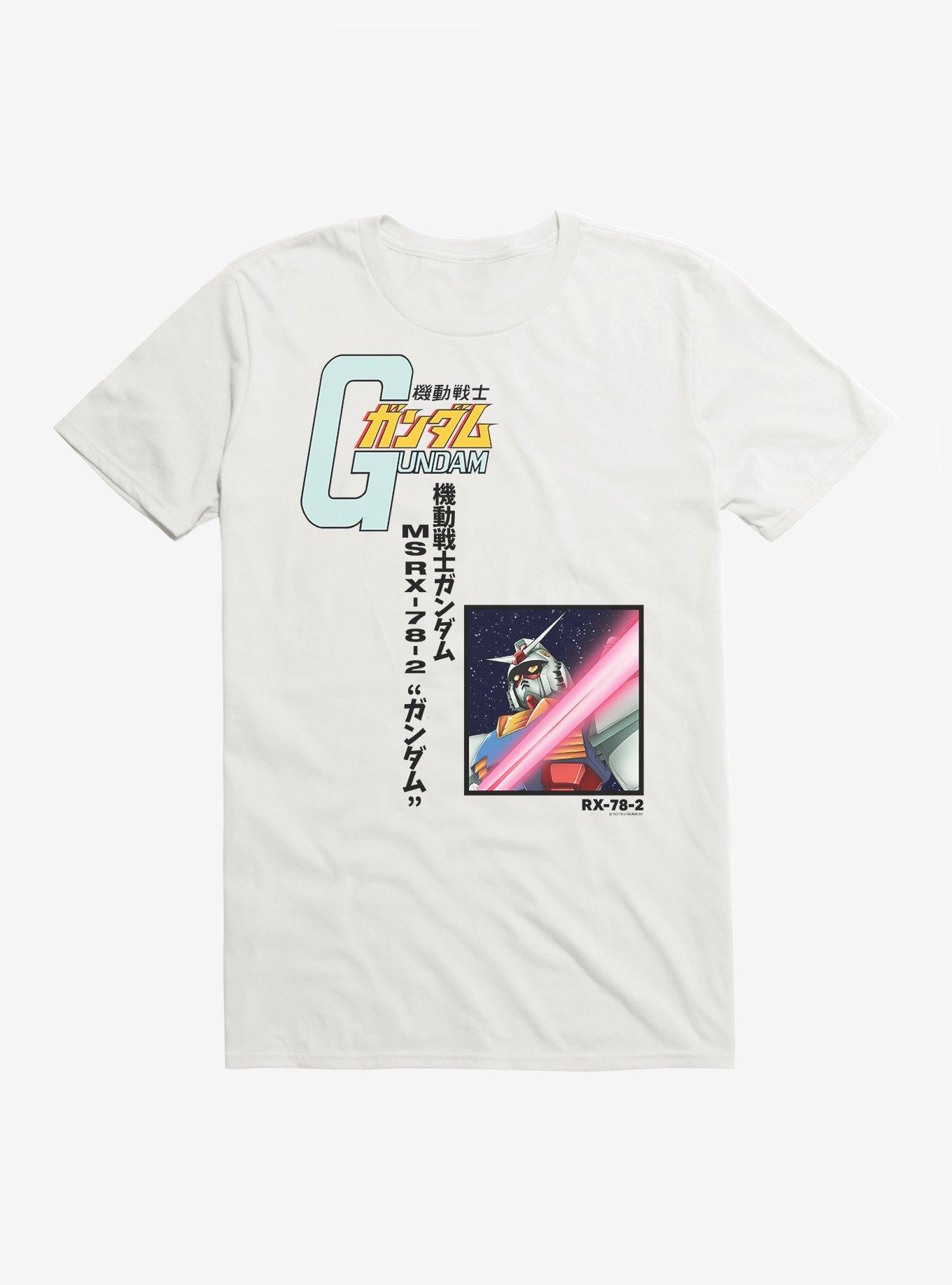 Gundam Multi Graphic T-Shirt, WHITE, hi-res