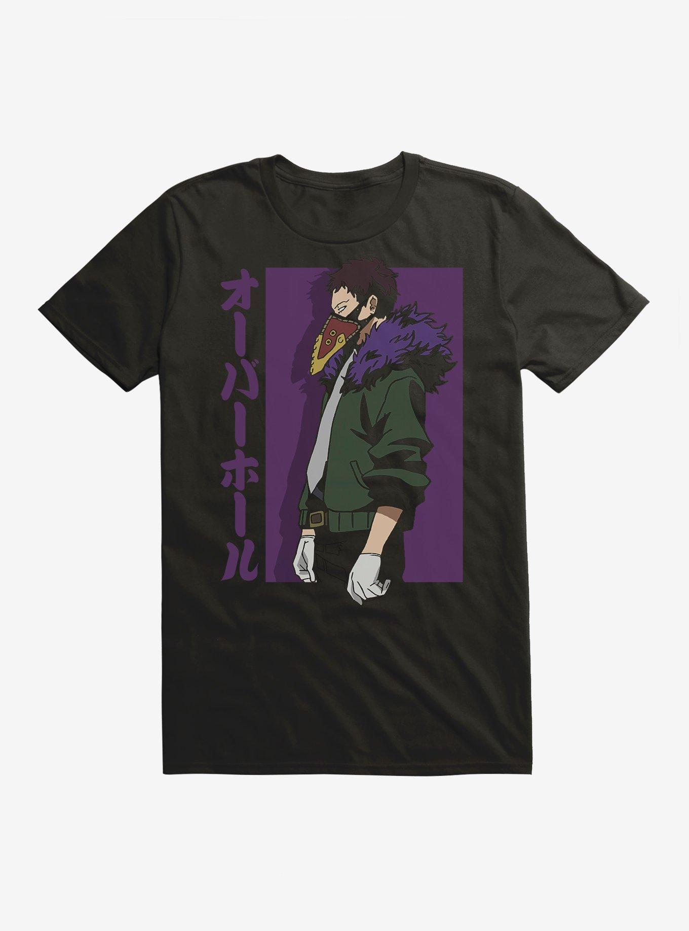 My Hero Academia Overhaul Kanji T-Shirt, BLACK, hi-res