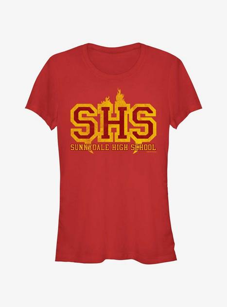 Buffy The Vampire Slayer Fox Buffy SHS Girls T-Shirt - RED
