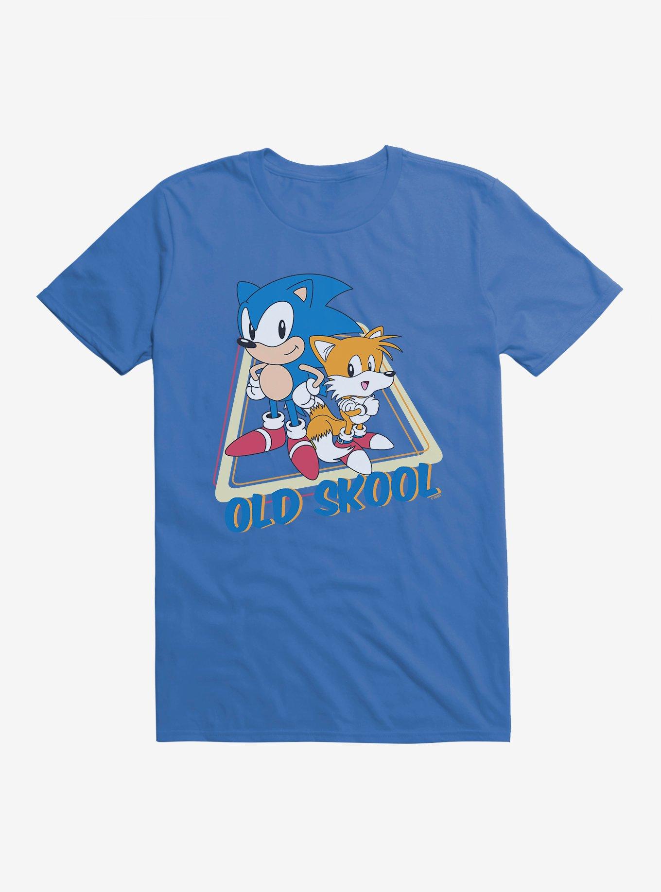 Sonic The Hedgehog Sonic And Tails Old Skool T-Shirt
