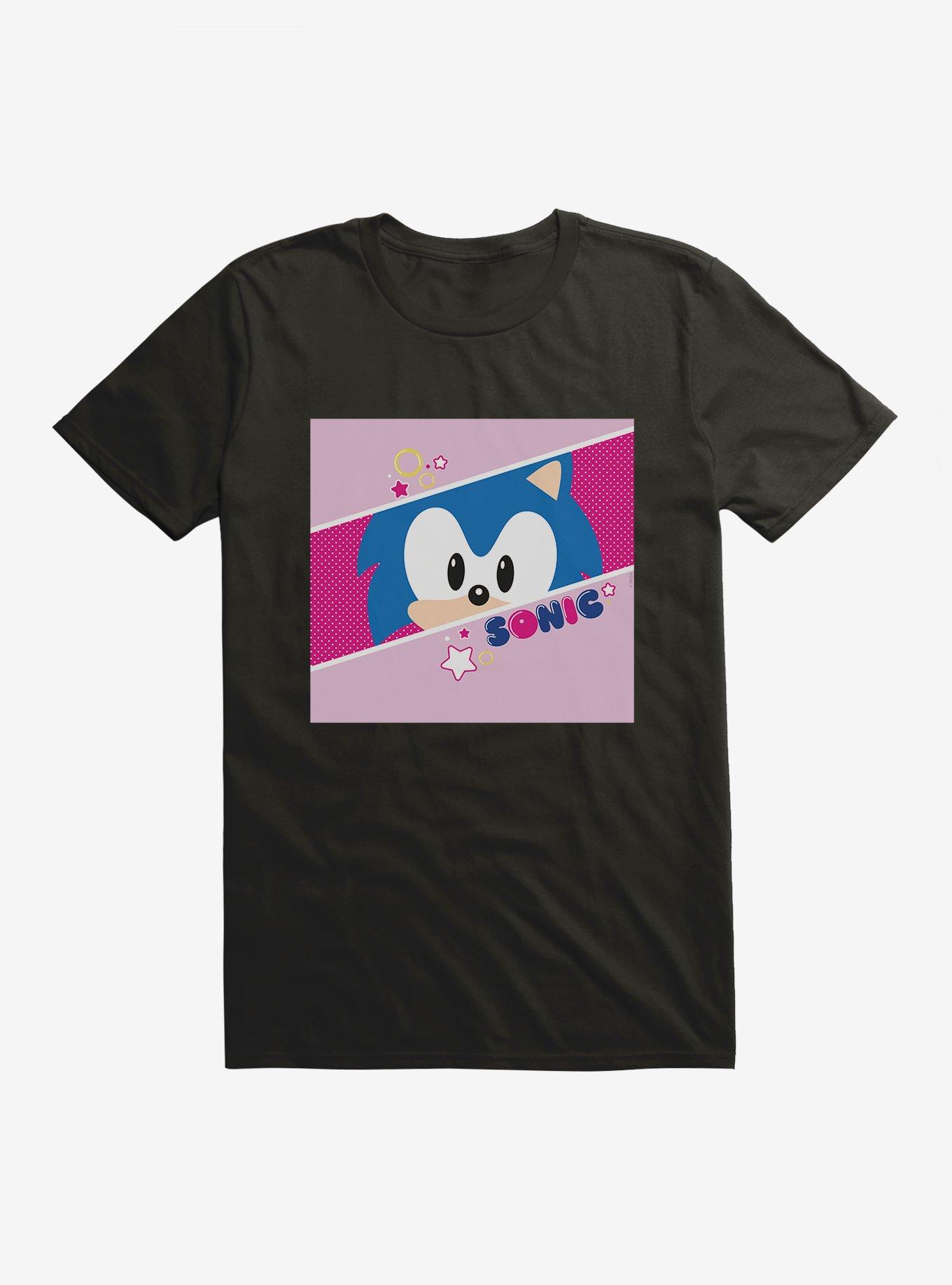 Sonic The Hedgehog Pop Sonic Eyes Peek T-Shirt, , hi-res