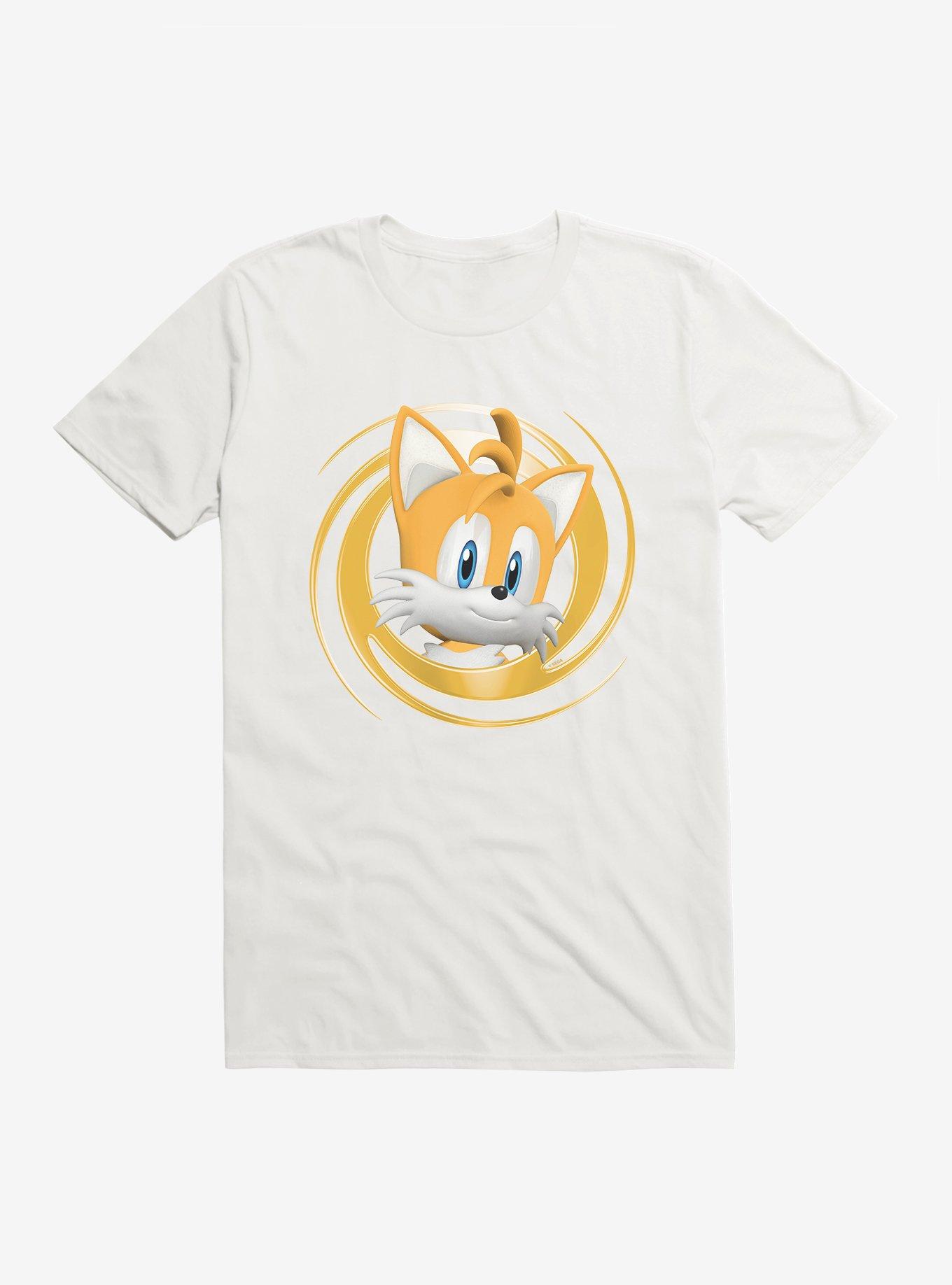 Sonic The Hedgehog 3-D Tails Close Up T-Shirt