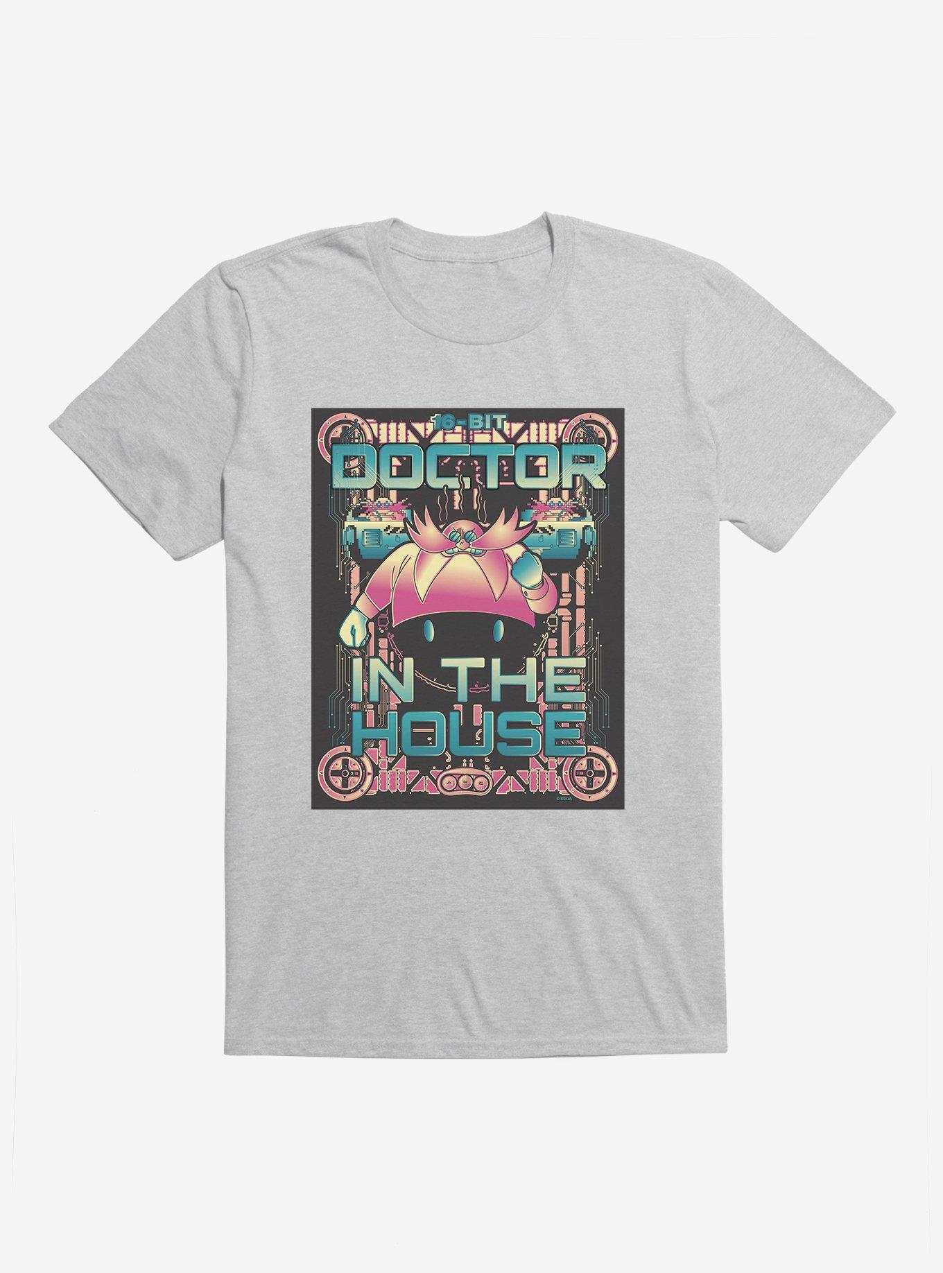 Sonic The Hedgehog Dr. Eggman In the House 16-Bit T-Shirt